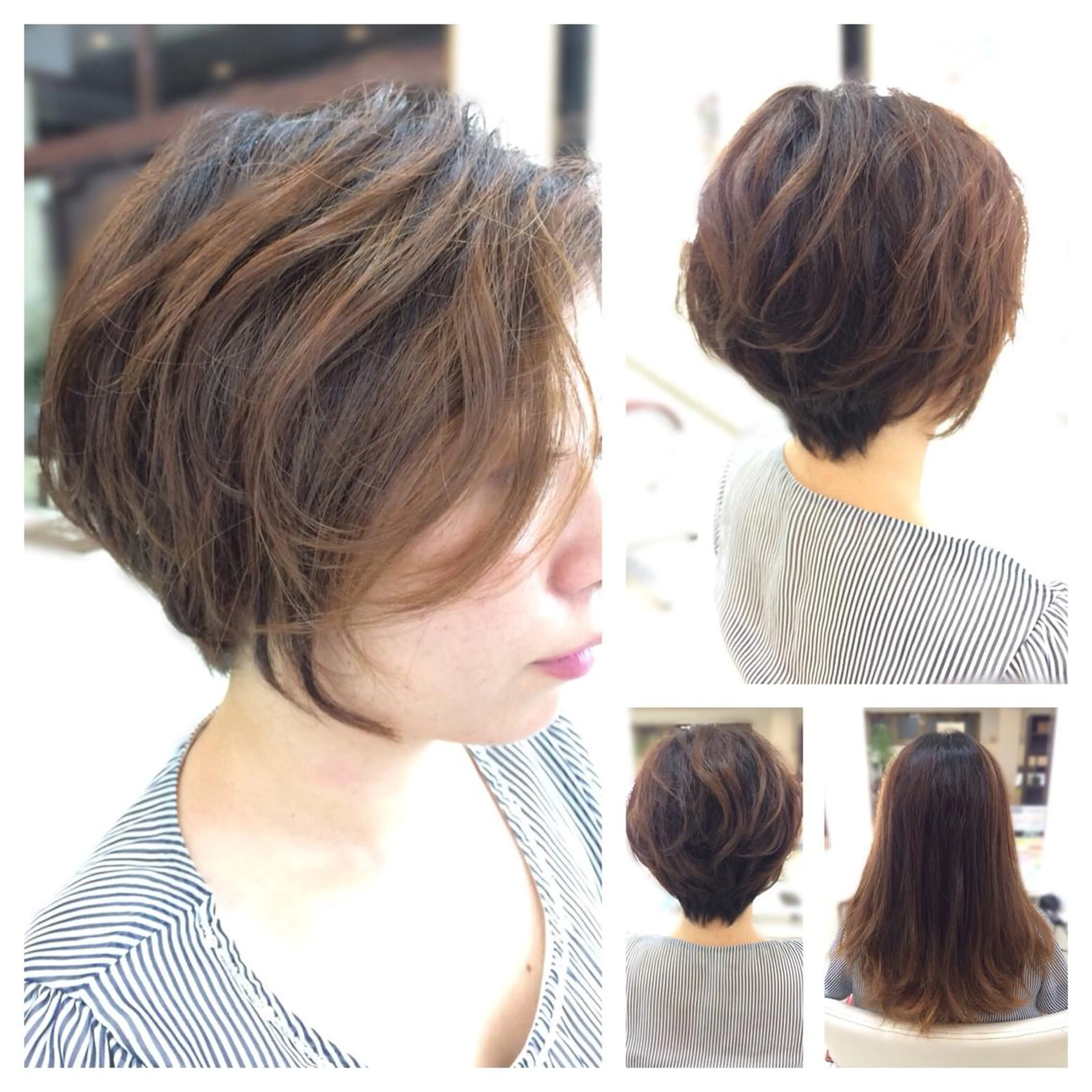 ショート ショートボブ ボブ ショートヘア Hair VERDEのヘアスタイル