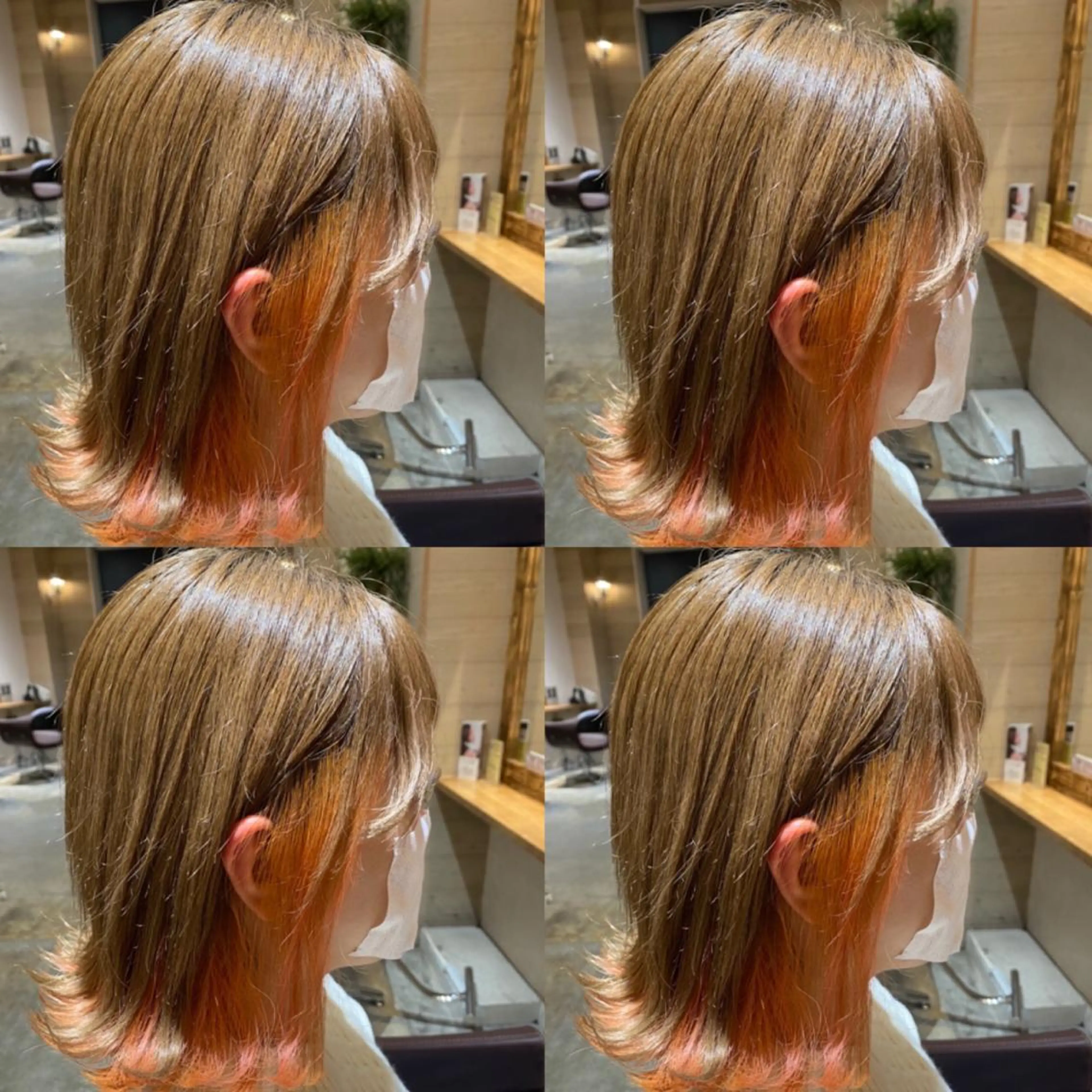 ミディアム カラー GO TODAY SHAiRE SALON 新宿店所属・艶カラー🦋髪質改善 🫧MINAMIのヘアスタイル