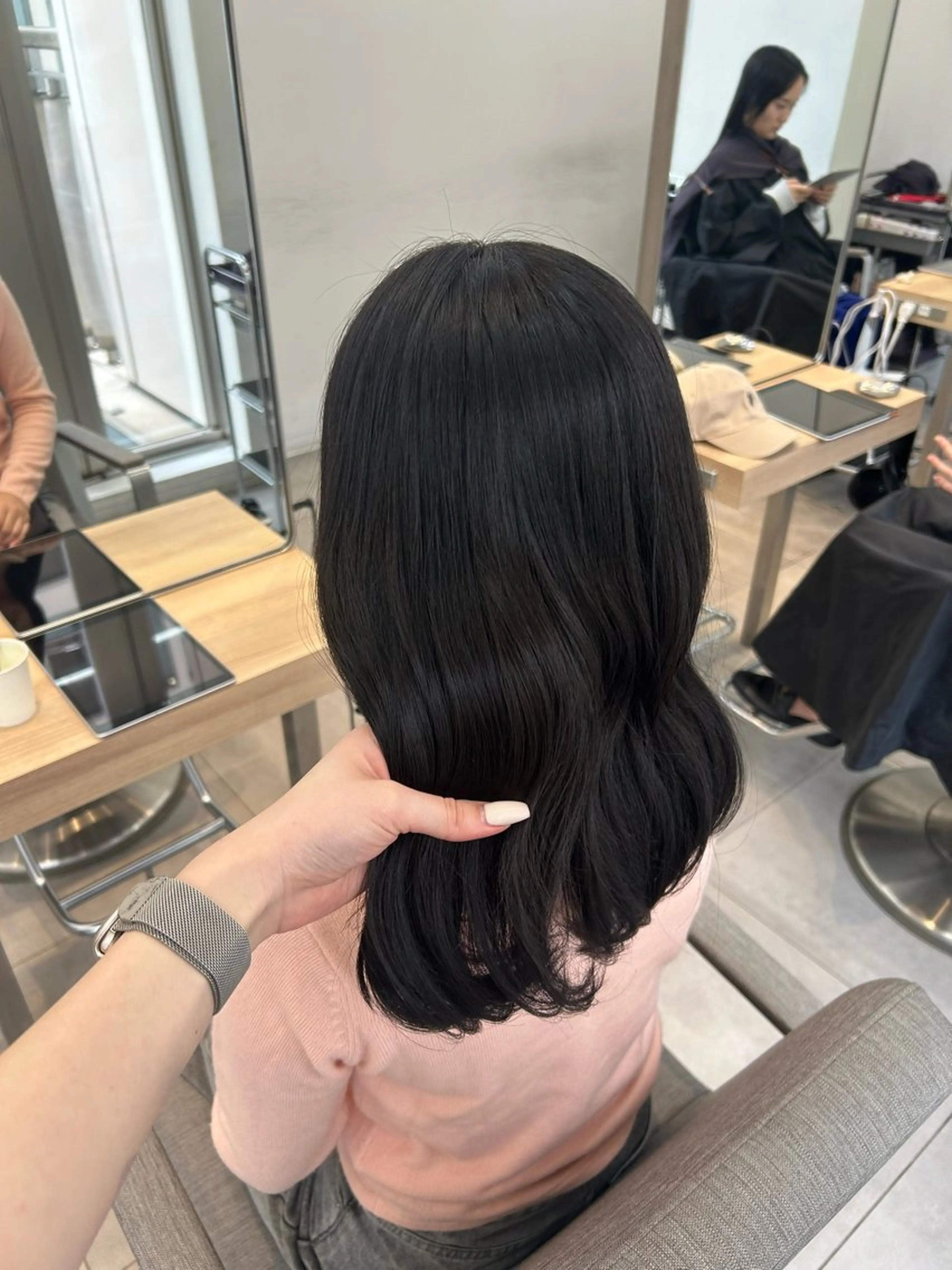 ミディアム カラー ヘアカラー nok銀座所属・🌷暖色/艶髪/銀座 /norika🌷のヘアスタイル