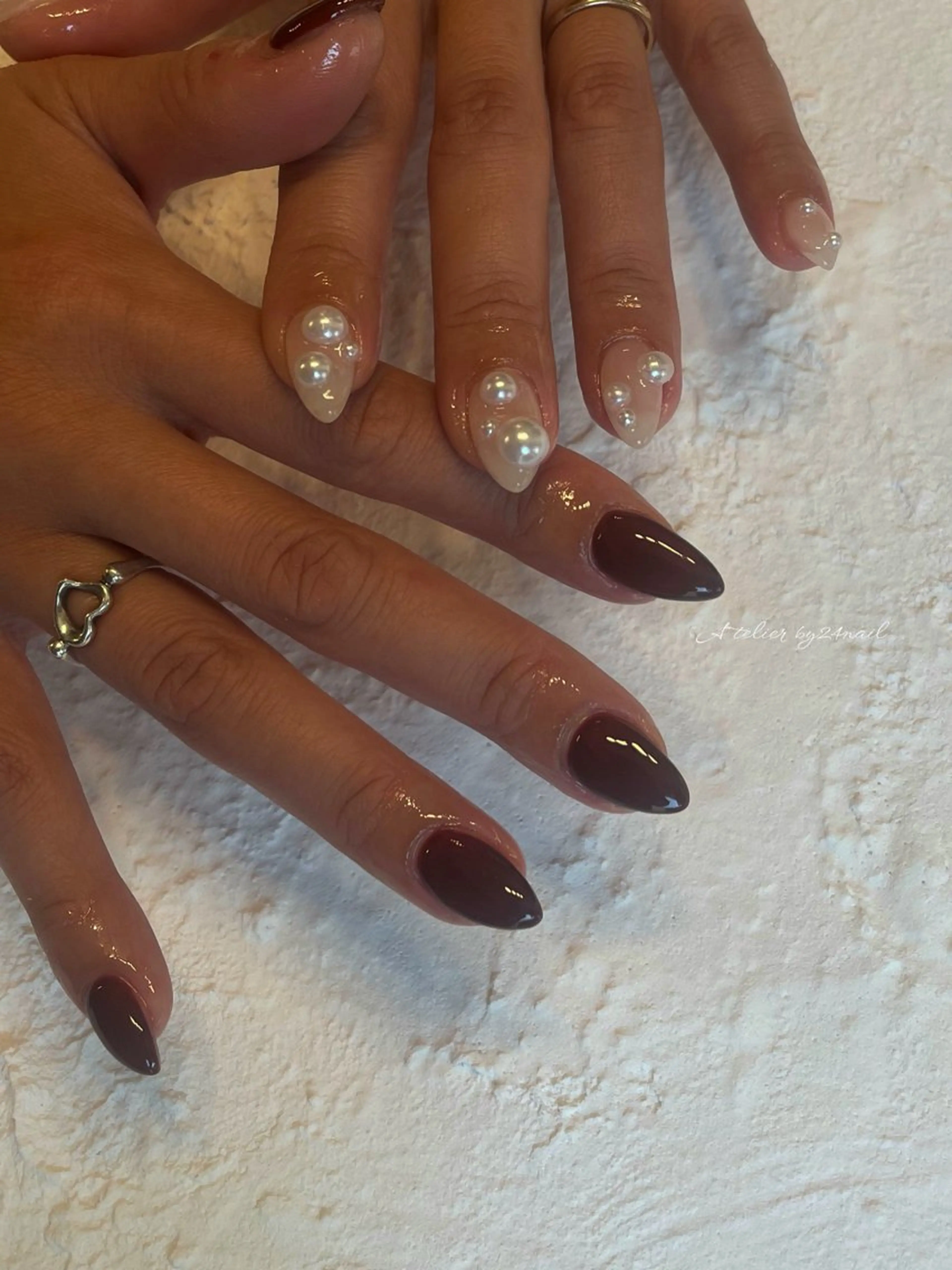 ネイル ハンドネイル Atelier by 24nail/Ayaのネイルデザイン