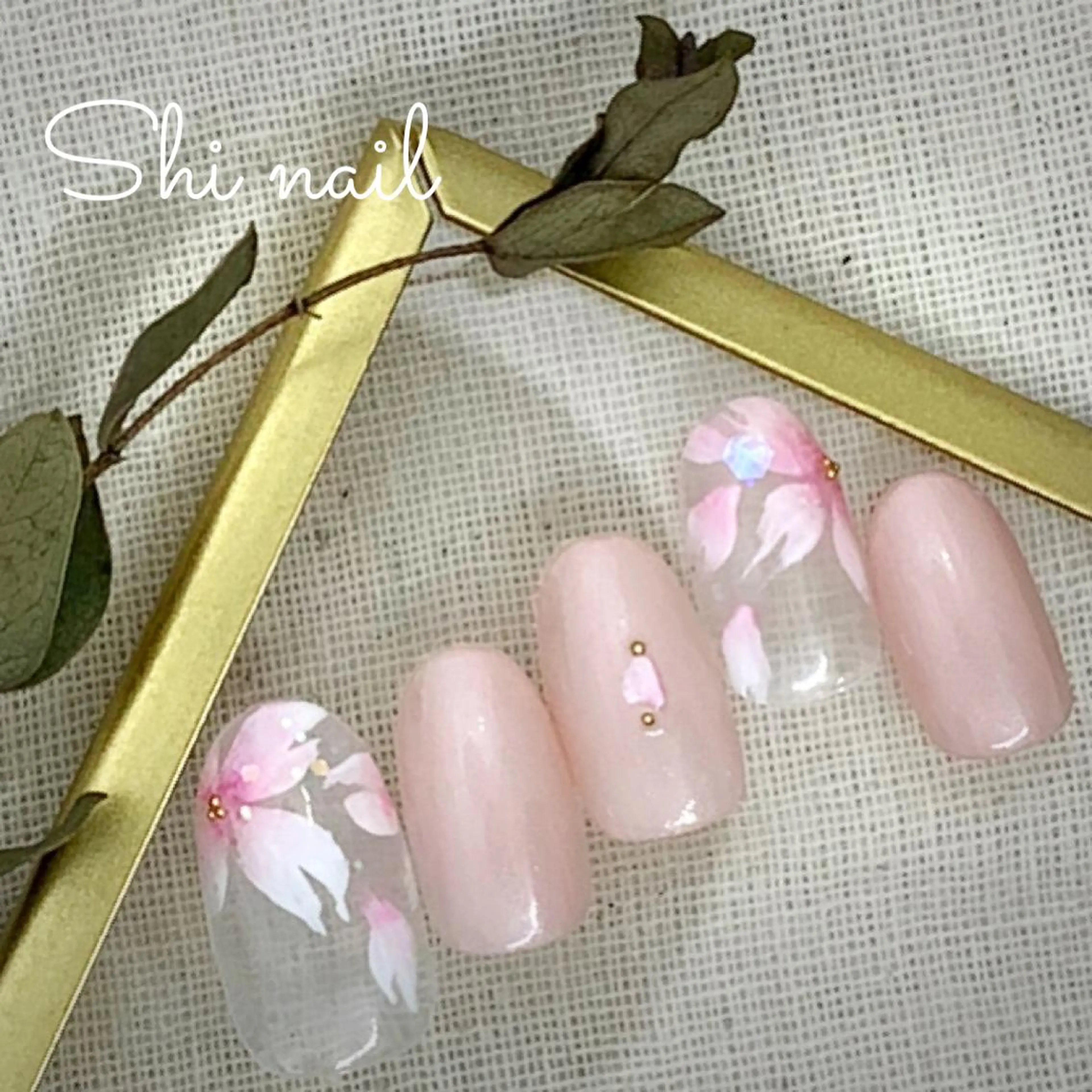 ネイル アートネイル クリアネイル ニュアンスネイル shi nail所属・KLEE NAIL クレーネイルのネイルデザイン