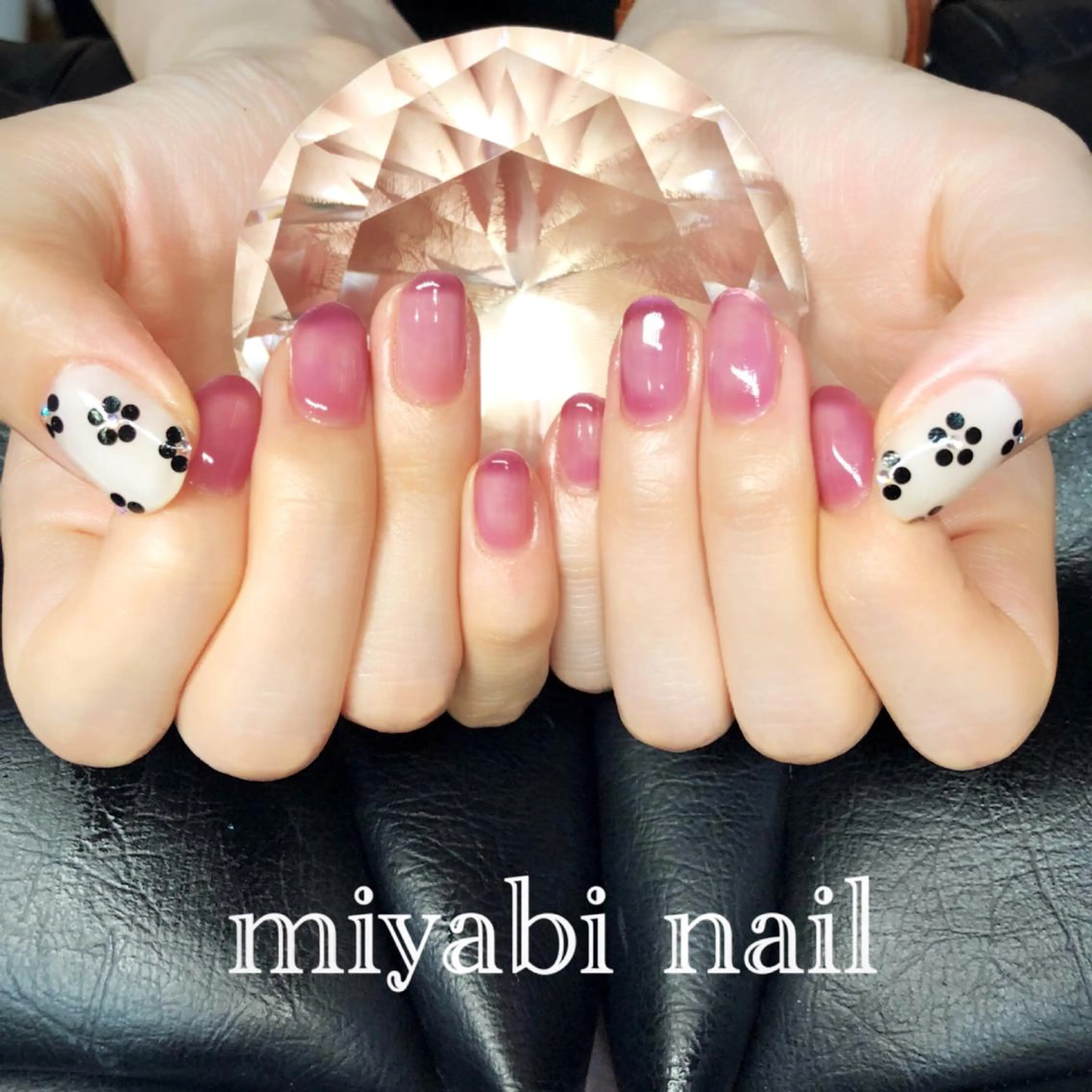 ネイル アートネイル フラワーネイル ジェルネイル 持ち込み ハンドネイル miyabi nail 桂川駅近くのネイルデザイン