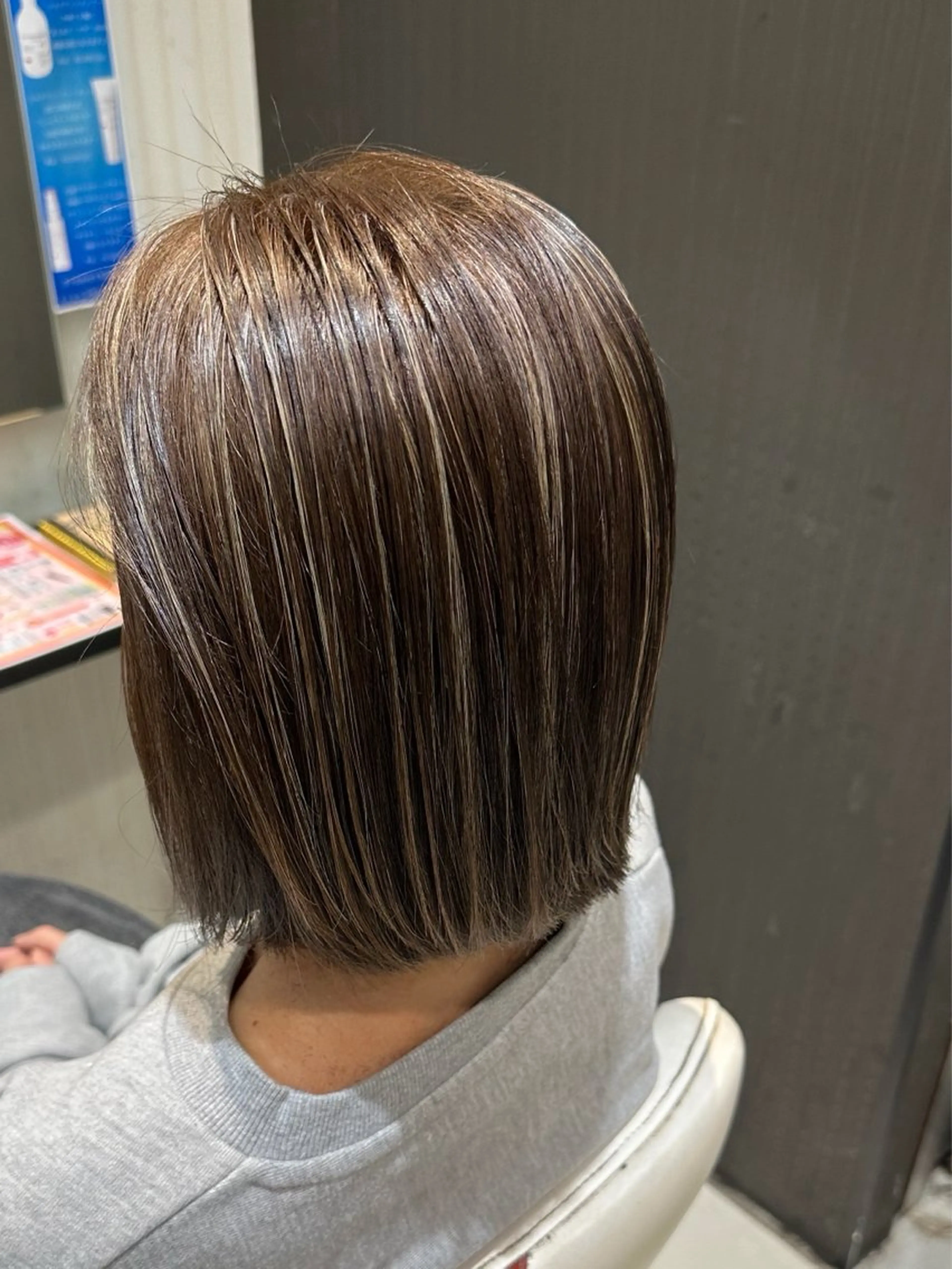 ミディアム カラー 🫧透明感カラー🫧 mana🫧のヘアスタイル
