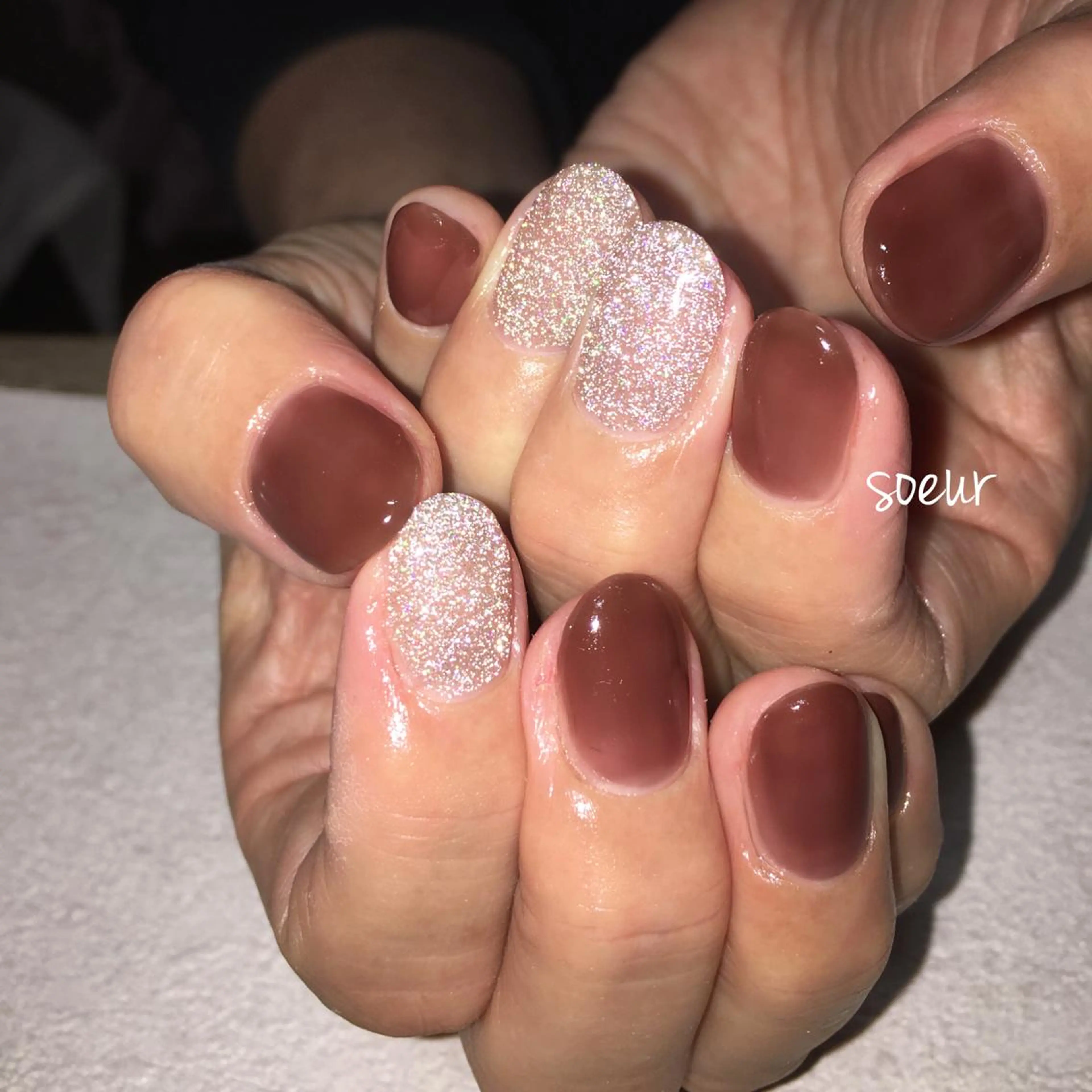 ネイル ハンドネイル soeur_ 武蔵浦和のネイルデザイン