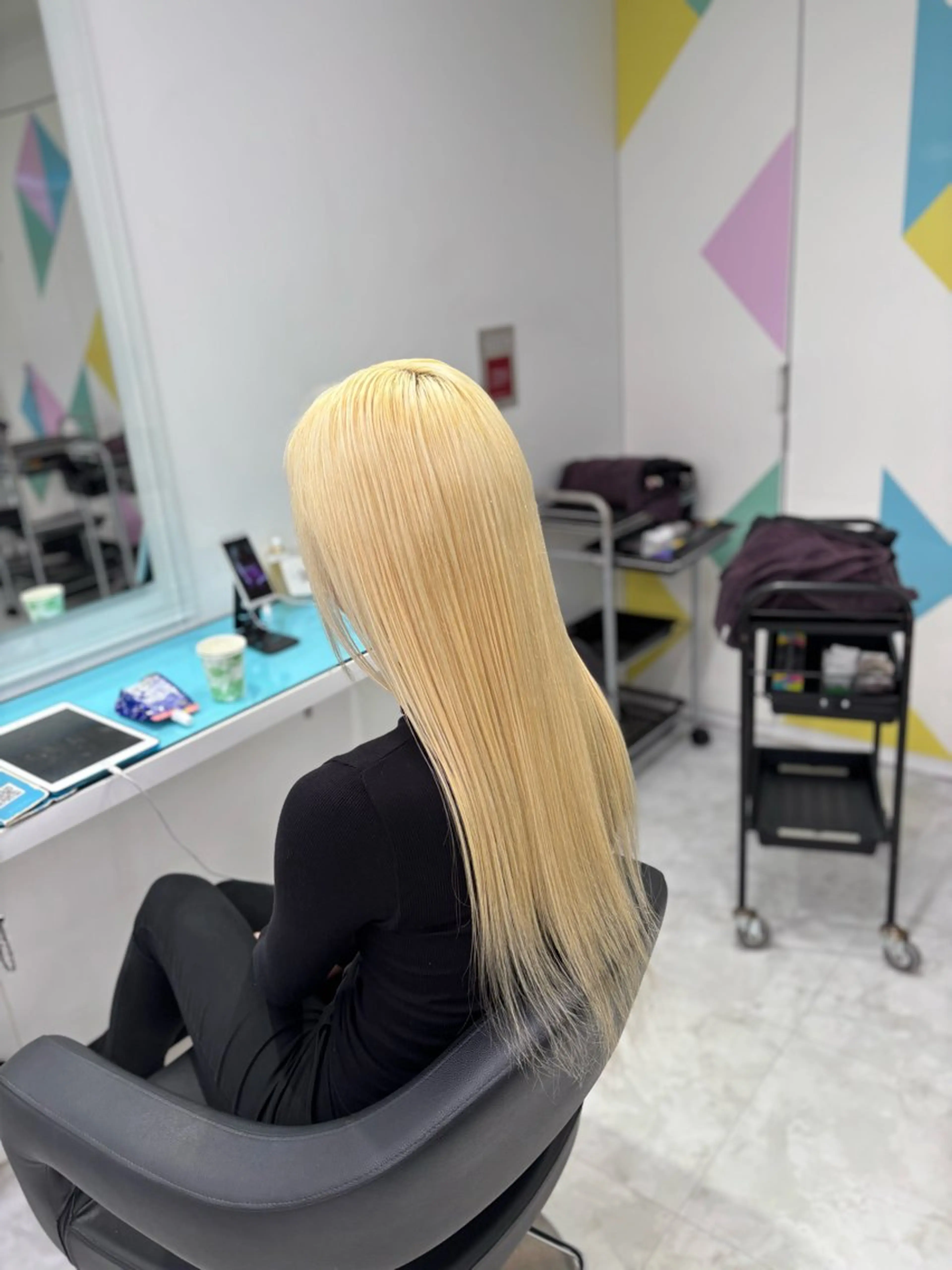 ロング カラー ヘアカラー 大人っぽベージュ🤍 当日予約◎ヒロトのヘアスタイル
