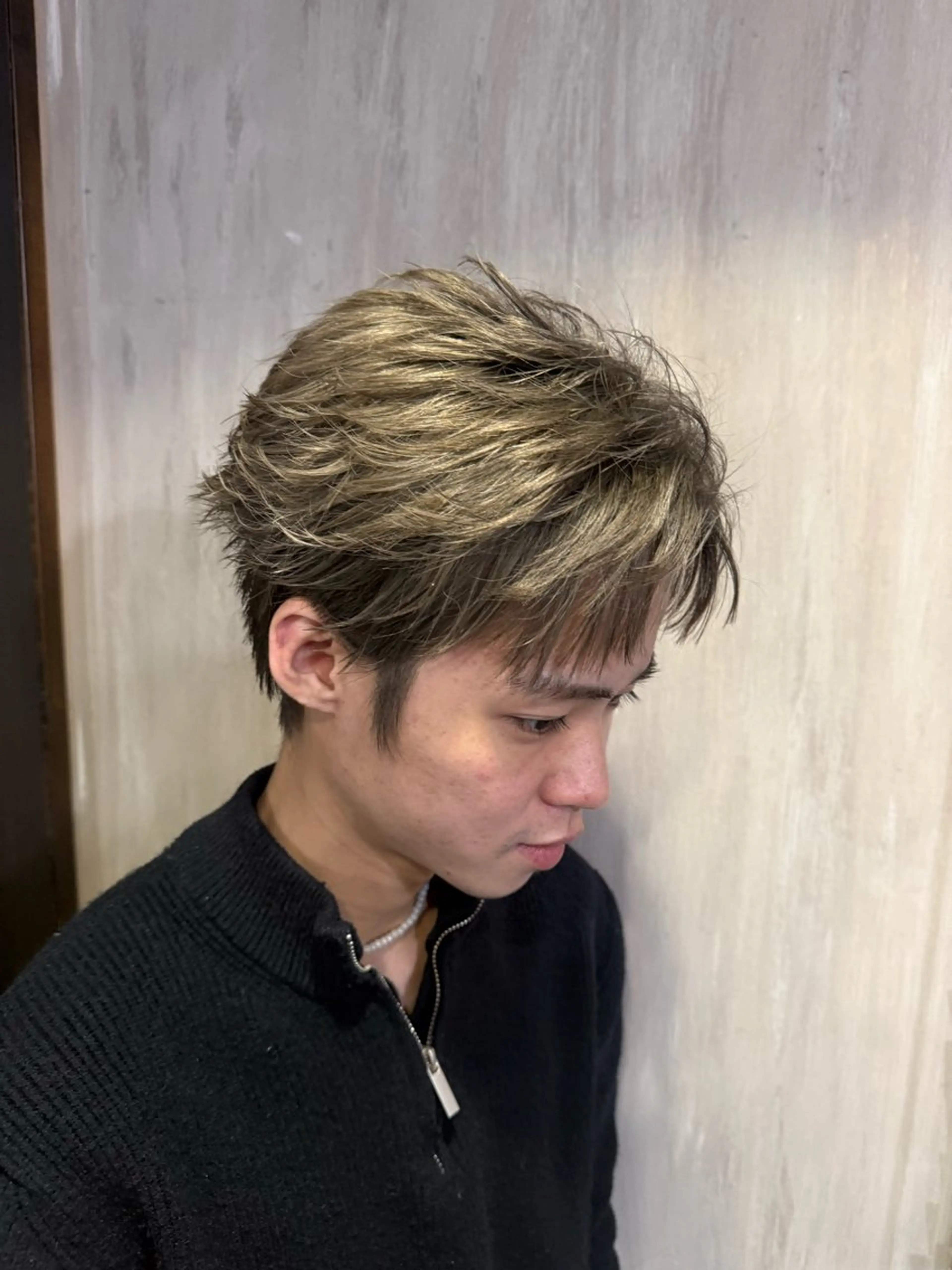 ショート メンズ ショートヘア カット トリートメント メンズカット/パーマ 艶カラーTAIGA︎のヘアスタイル