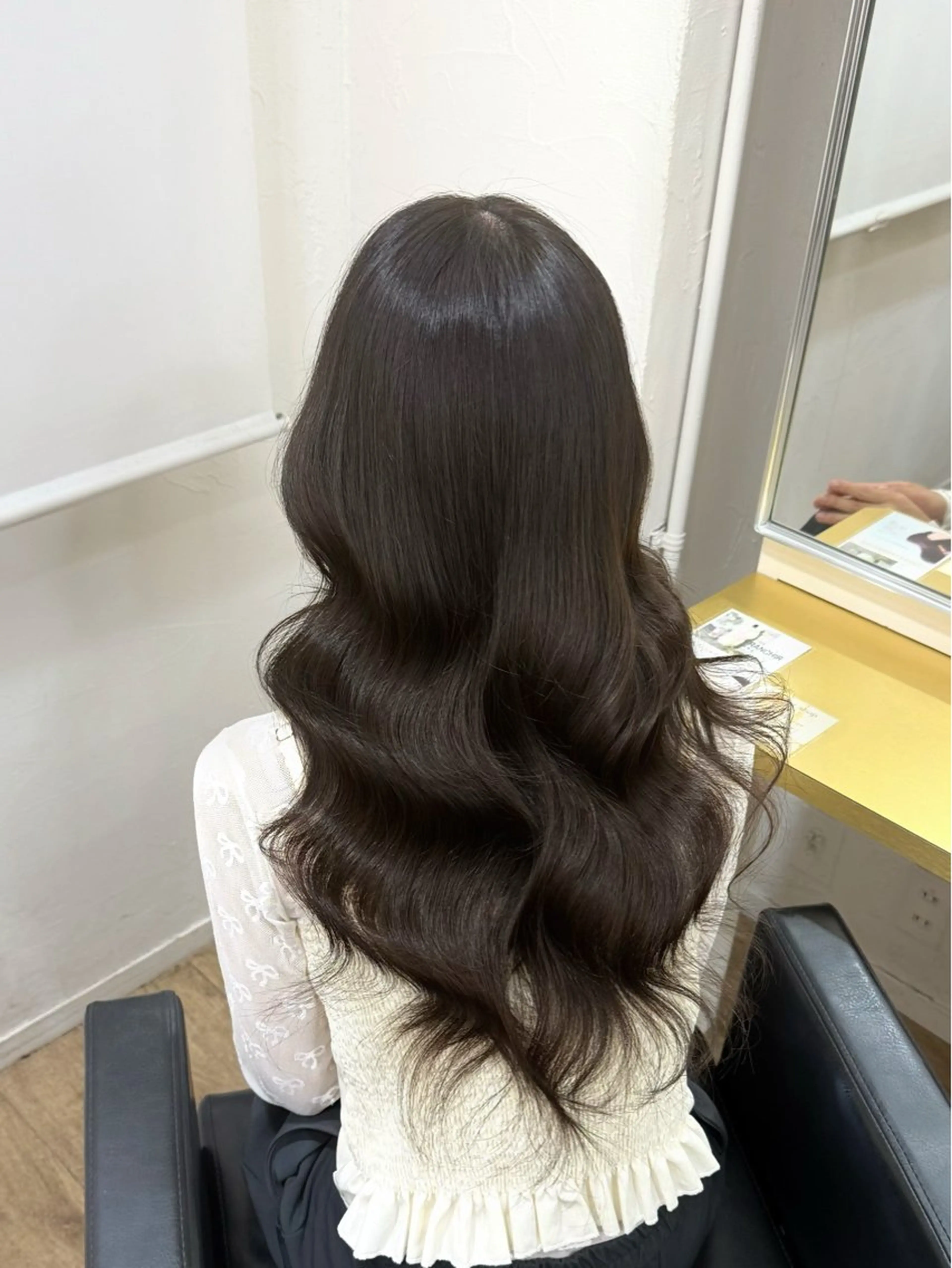 ロング カラー ヘアアレンジ ヘアカラー トリートメント 茶屋町/ワンカラー RAN　モデル募集中のヘアスタイル