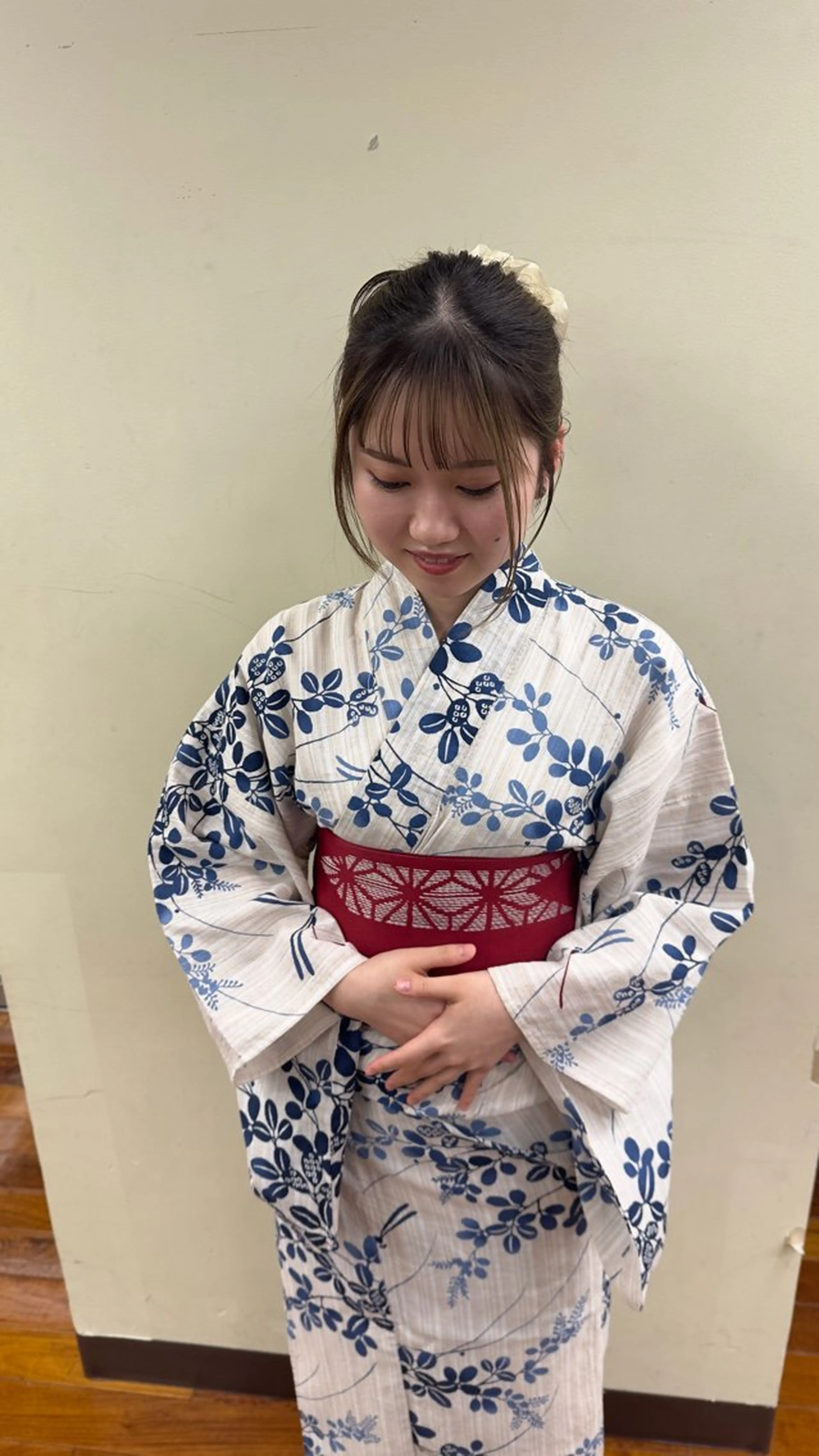 浴衣着付けの写真