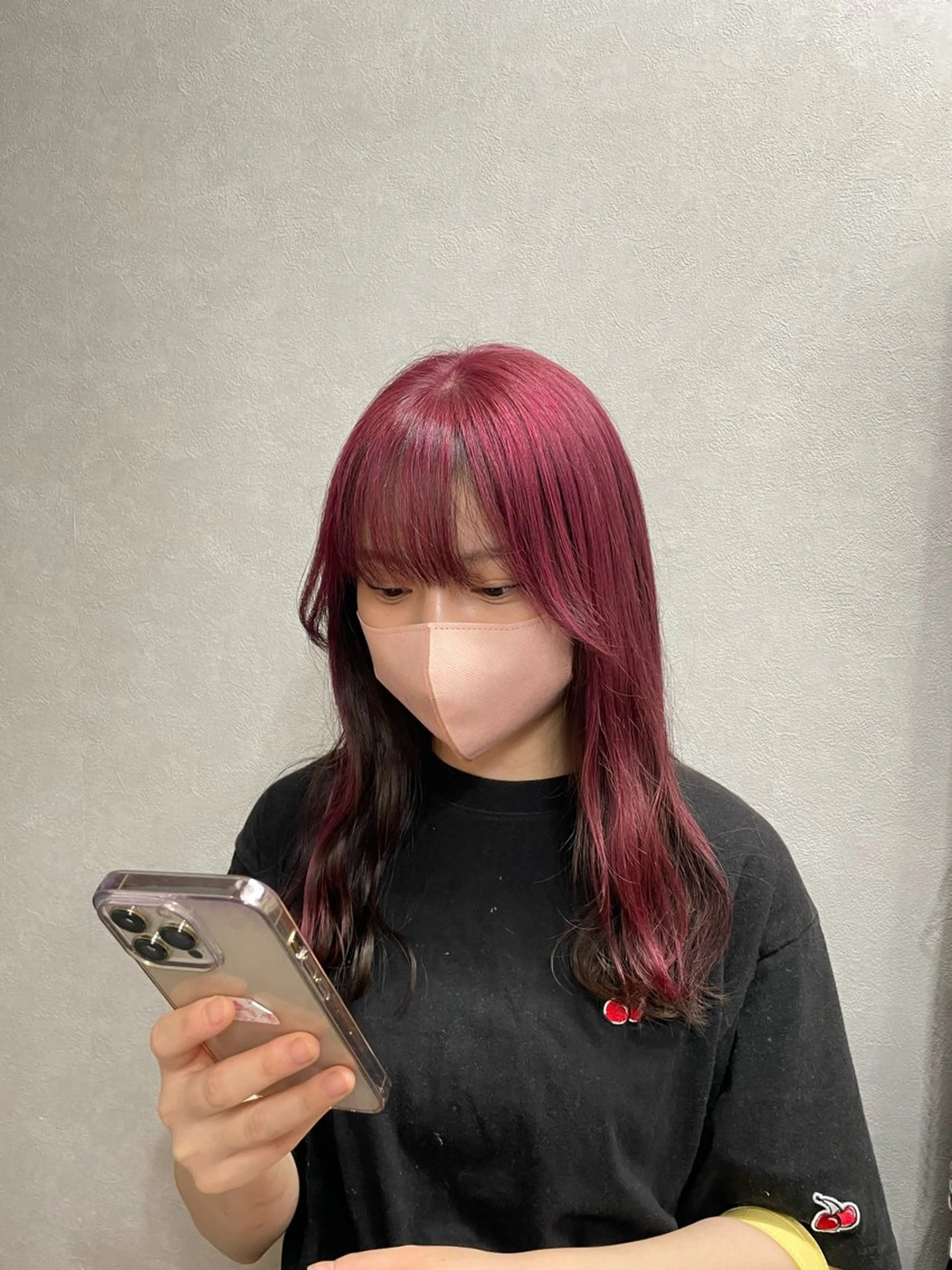 ロング FLOPNIK所属・kurea☺︎☺︎ /國松紅杏のヘアスタイル
