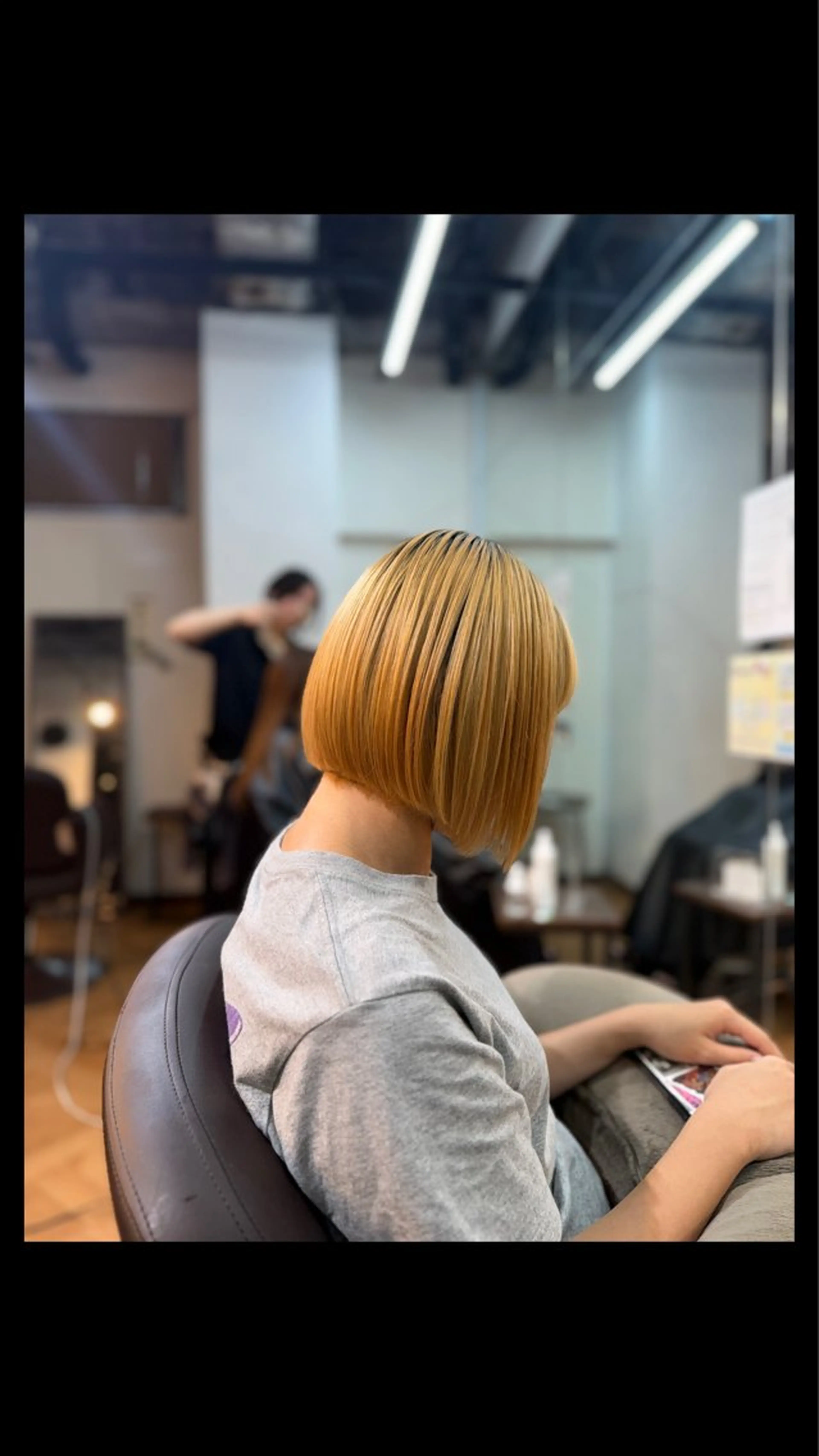 Bobカットの写真