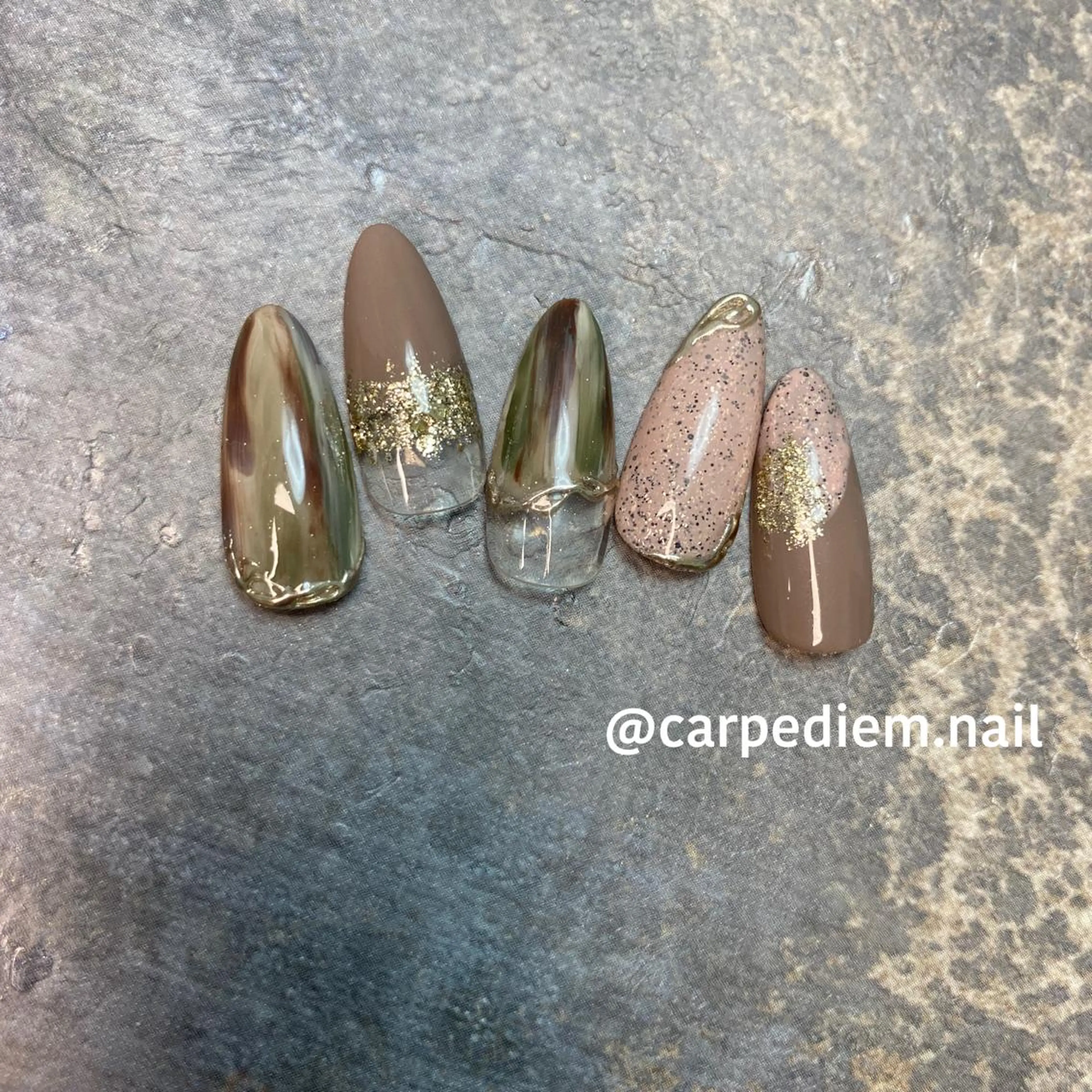 ネイル 城東区ネイルサロン carpediemのネイルデザイン