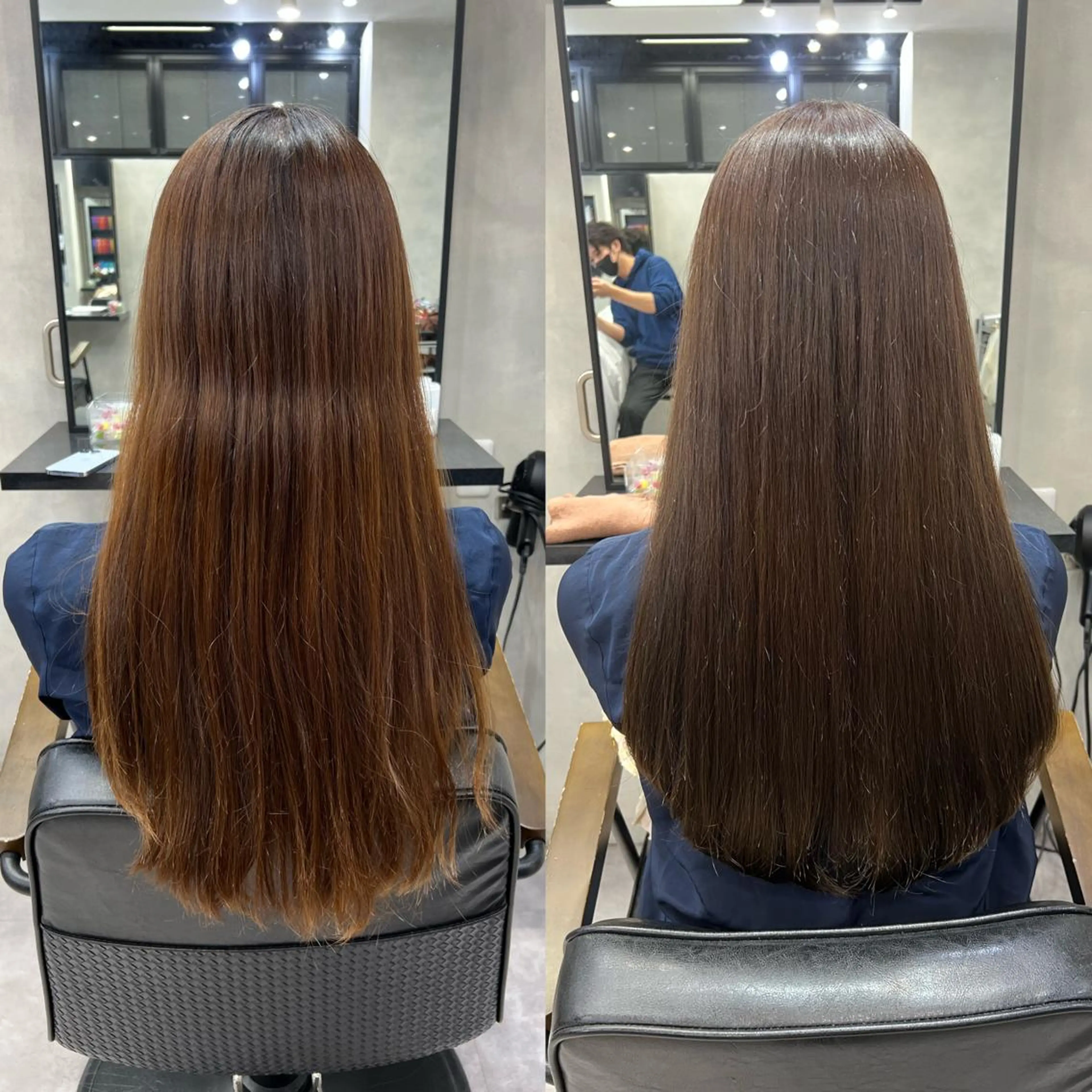 ロング カラー ヘアアレンジ シールエクステ アディクシーカラー アッシュ バレイヤージュ ベージュカラー カット ヘアカラー トリートメント ar+ ❤︎ maiのヘアスタイル
