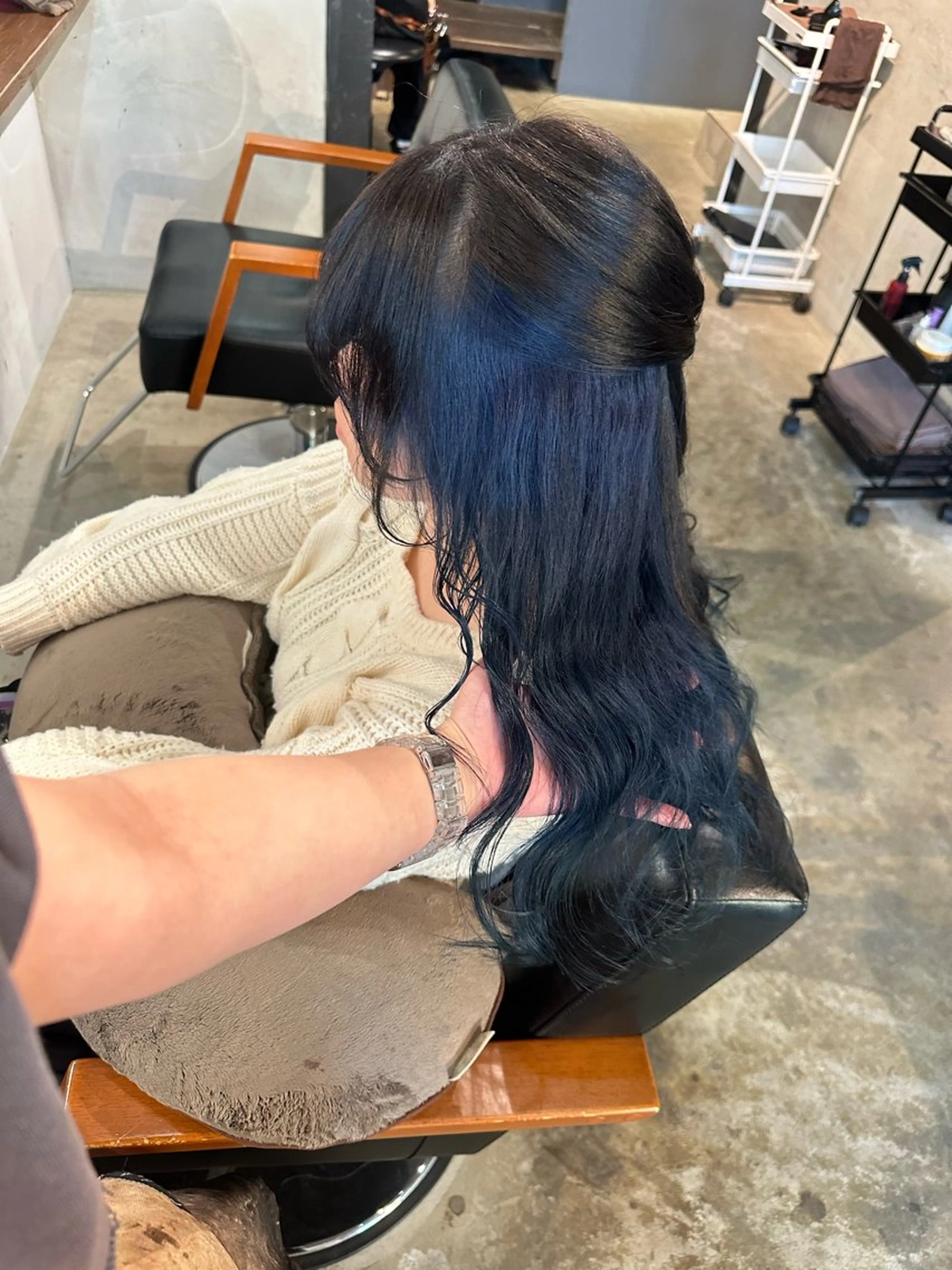 ロング ヘアカラー Baby美容師 Ninaのヘアスタイル