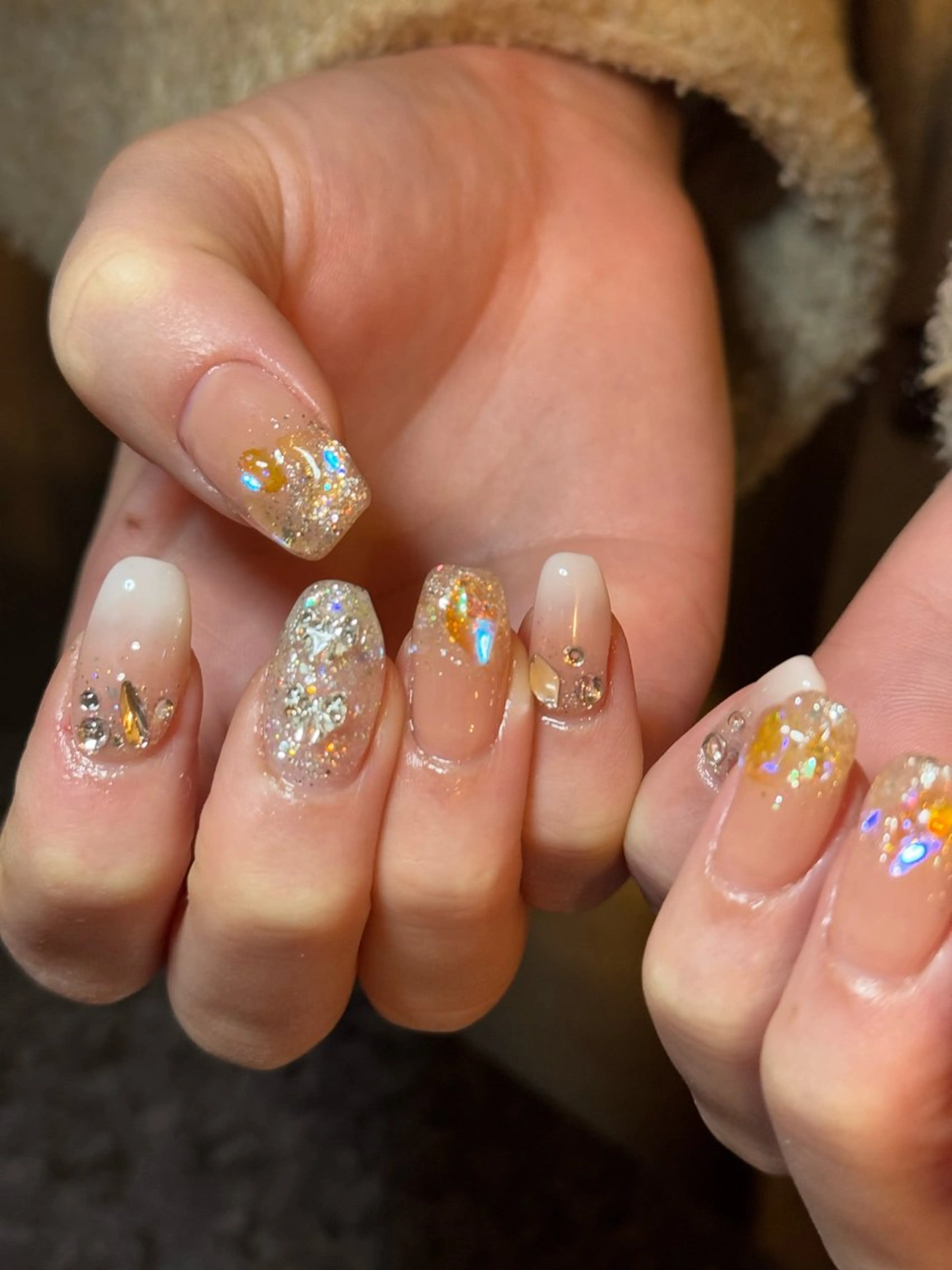 ネイル ハンドネイル nail salon supe_所属・supe_ 八幡🐺*❅·̩͙のネイルデザイン