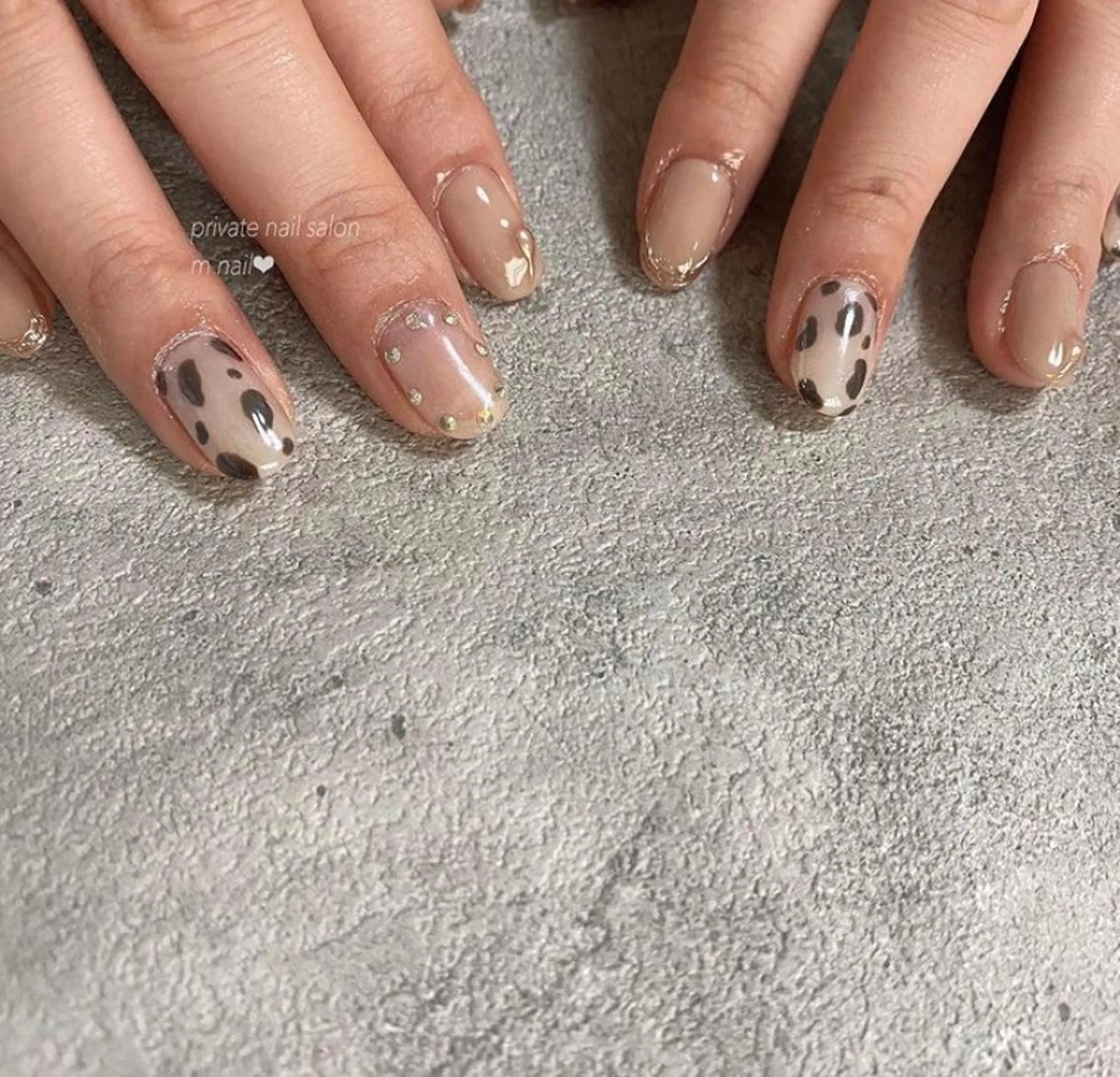 ネイル 持ち込み ハンドネイル 小河原 舞のネイルデザイン