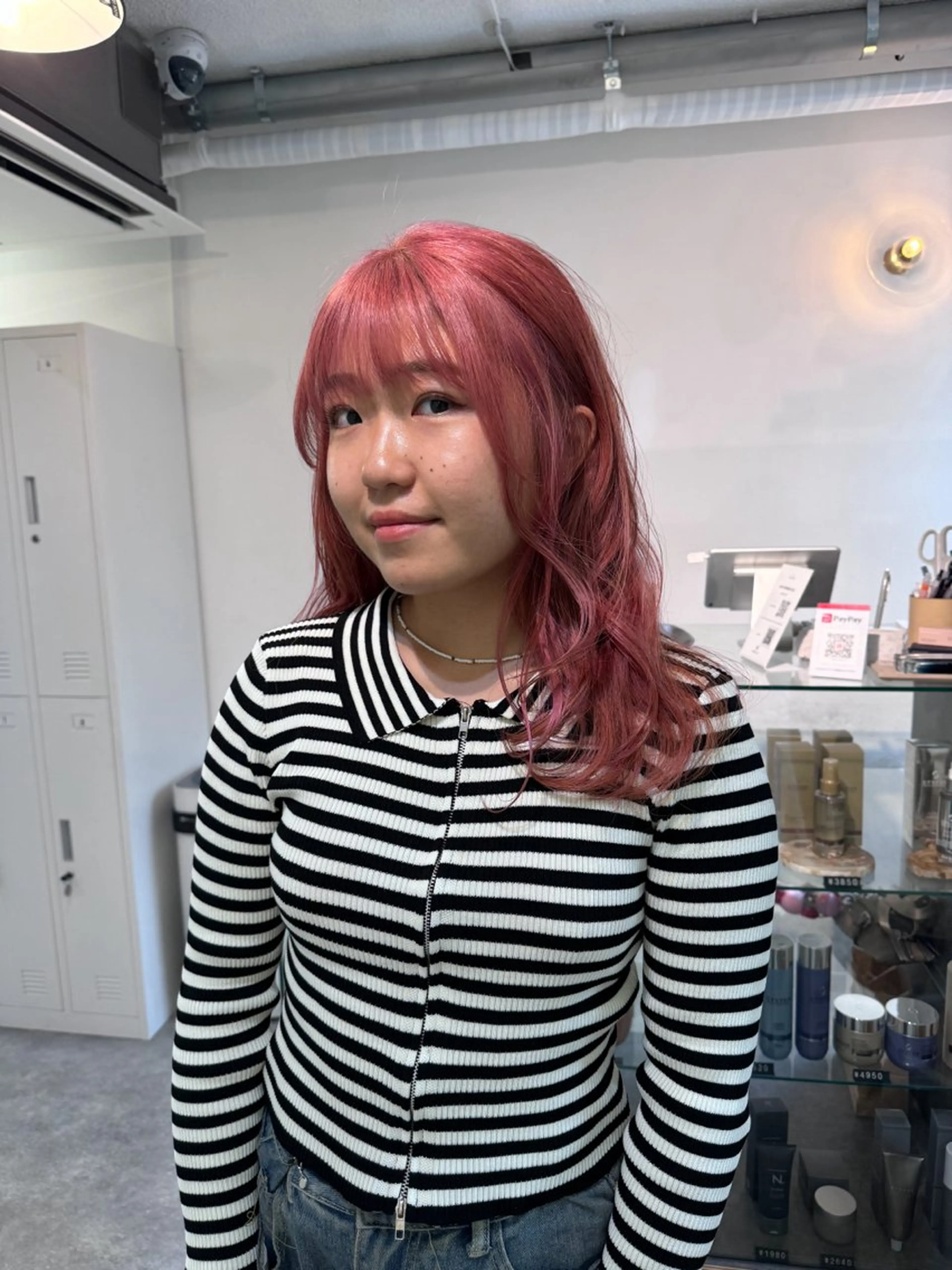 ミディアム カラー カット ヘアカラー Seeknext // Rukaのヘアスタイル