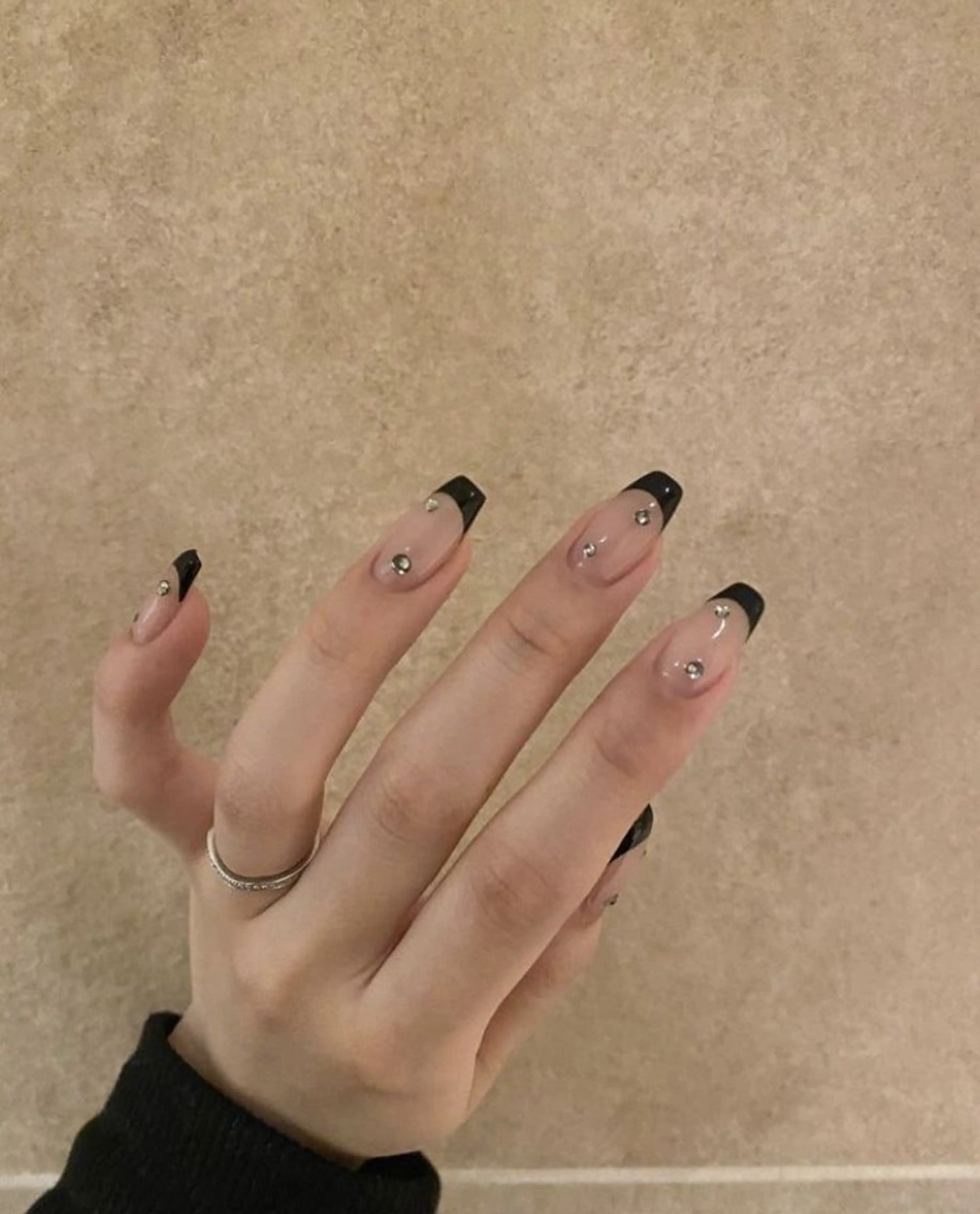 ネイル 韓国ネイル 持ち込み ニュアンスネイル ネイルチップ ハンドネイル JENNY ANA.CHUOのネイルデザイン