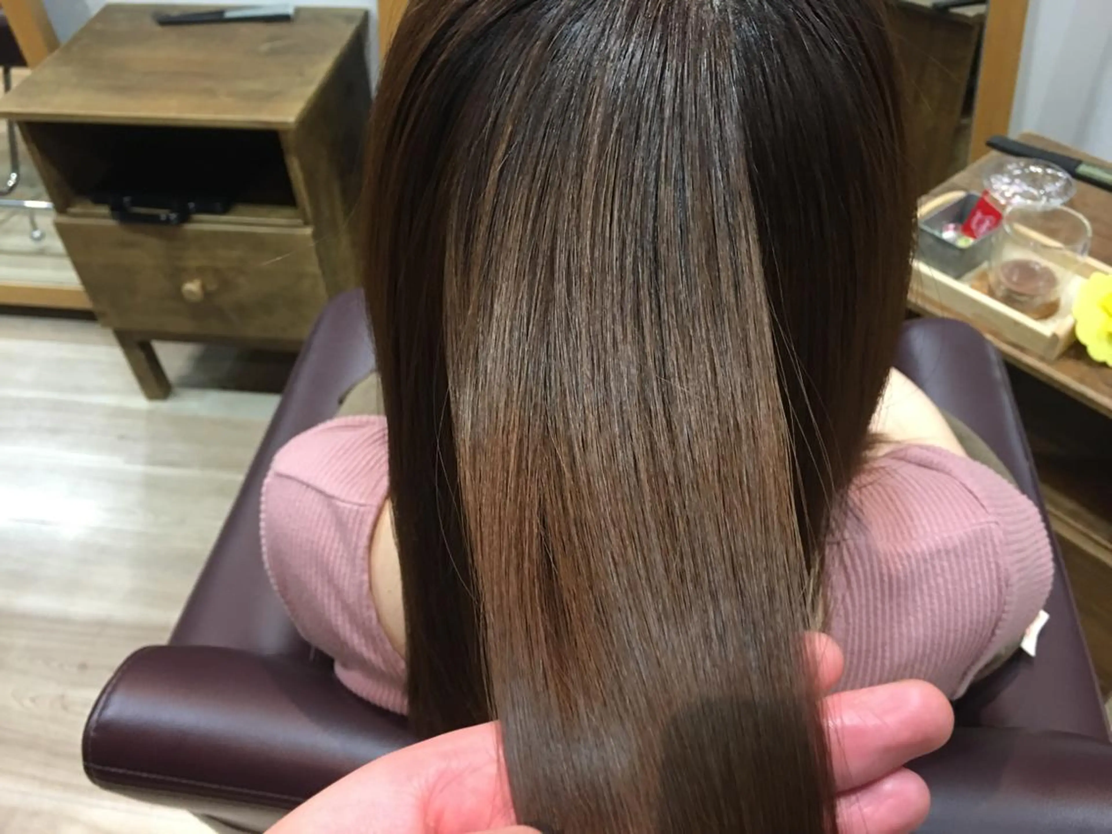 ロング トリートメント 髪質改善ヘアエステ専門サロンbriller(ブリエ)所属・岸  翔也のヘアスタイル