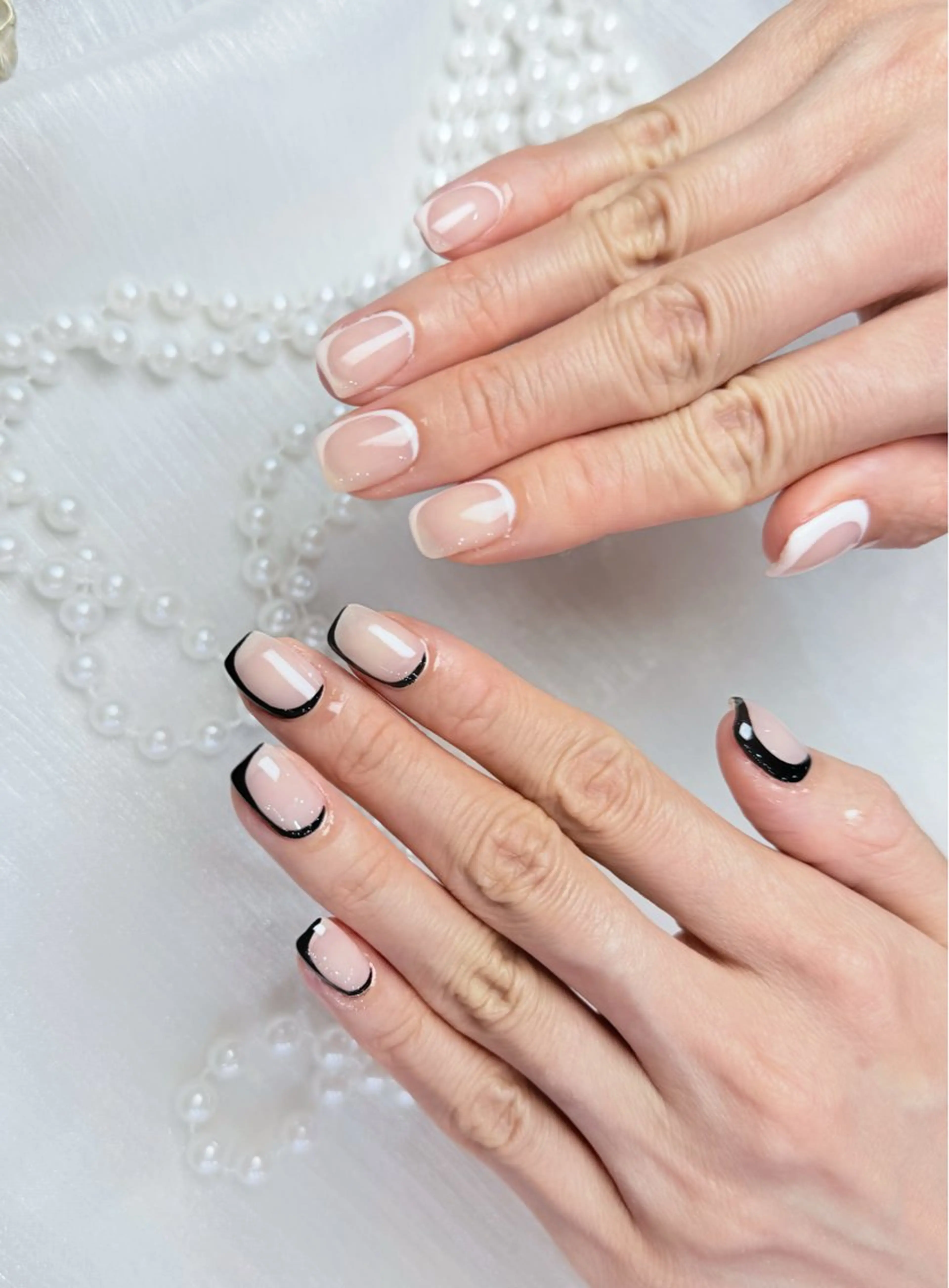 ネイル アートネイル フットネイル ジェルネイル ハート マグネットネイル Babarla Nailのネイルデザイン