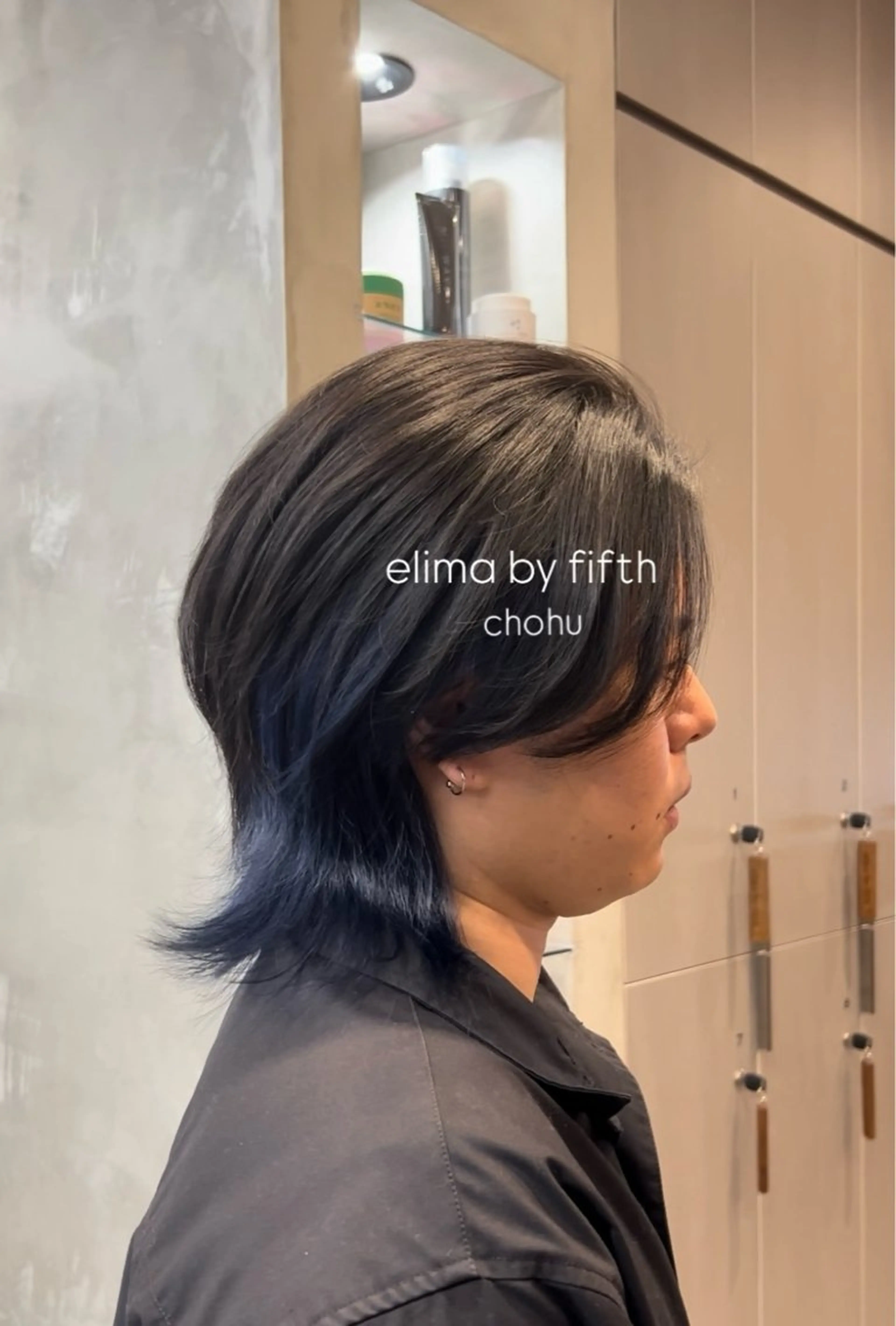 カラー メンズ ヘアカラー しずく🤍🧸 / fifthパーマのヘアスタイル