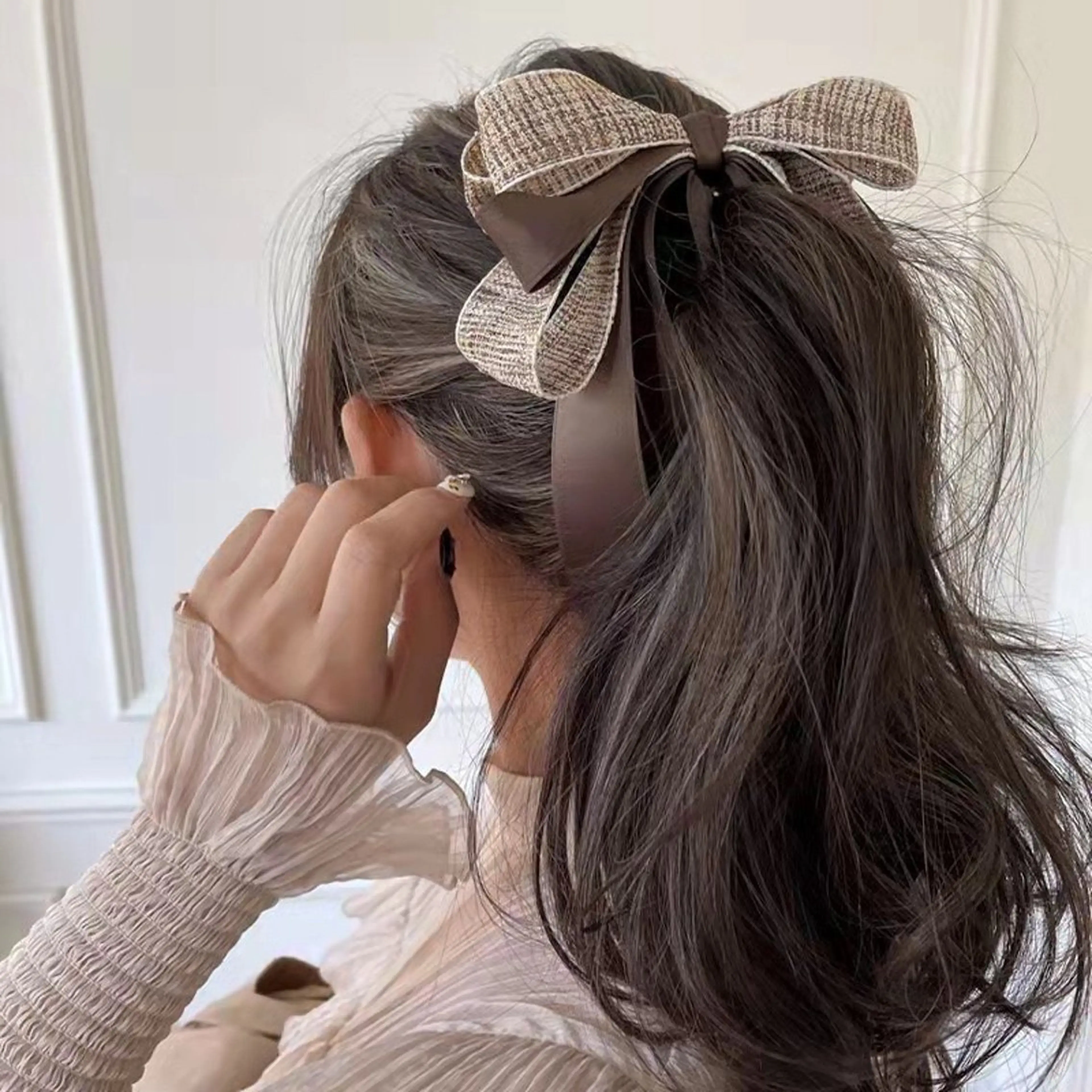 ロング カット ヘアカラー トリートメント 💗ブリーチなし 透け感💗徳井はやとのヘアスタイル