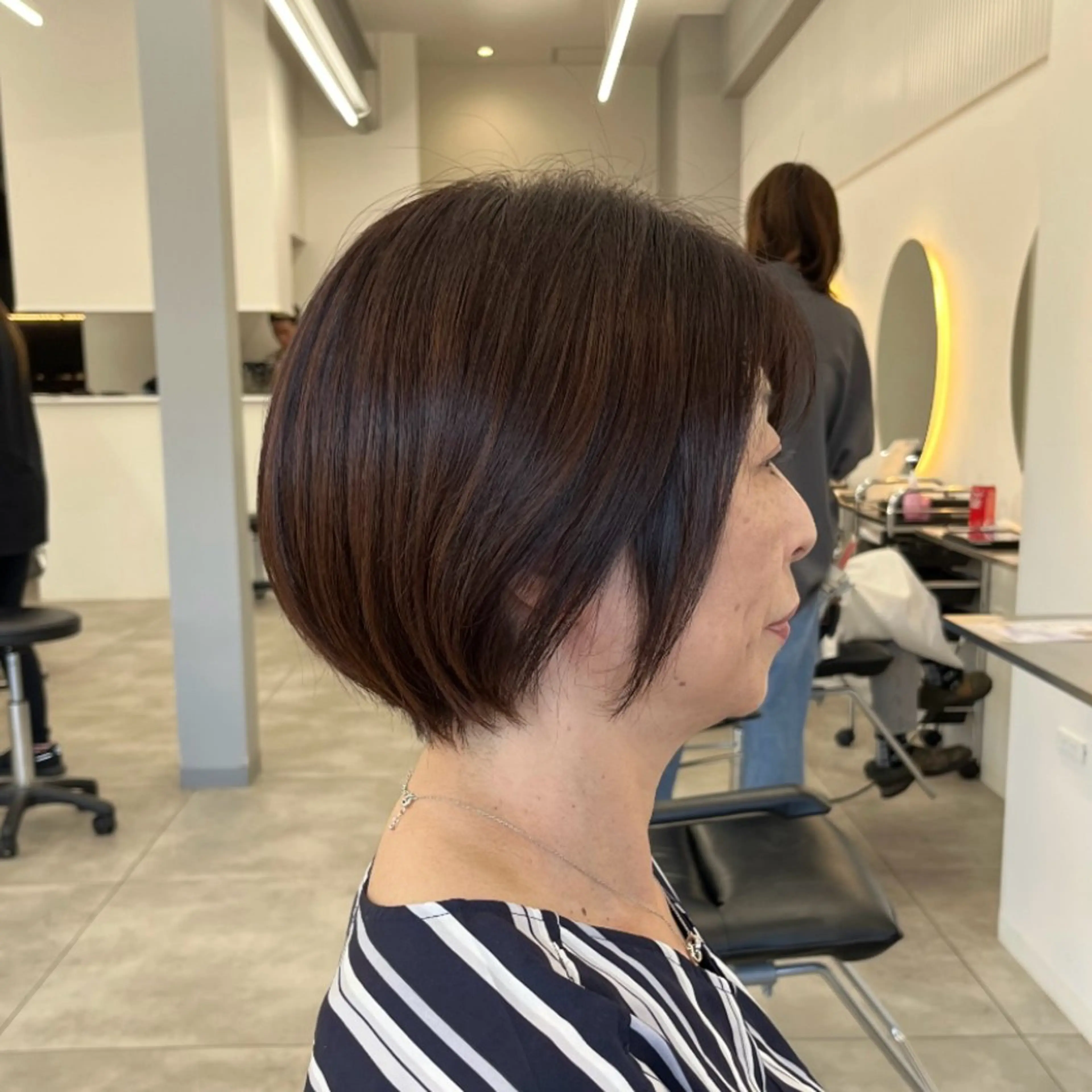 ショート ショートボブ ボブ ショートヘア 道上 摩耶のヘアスタイル