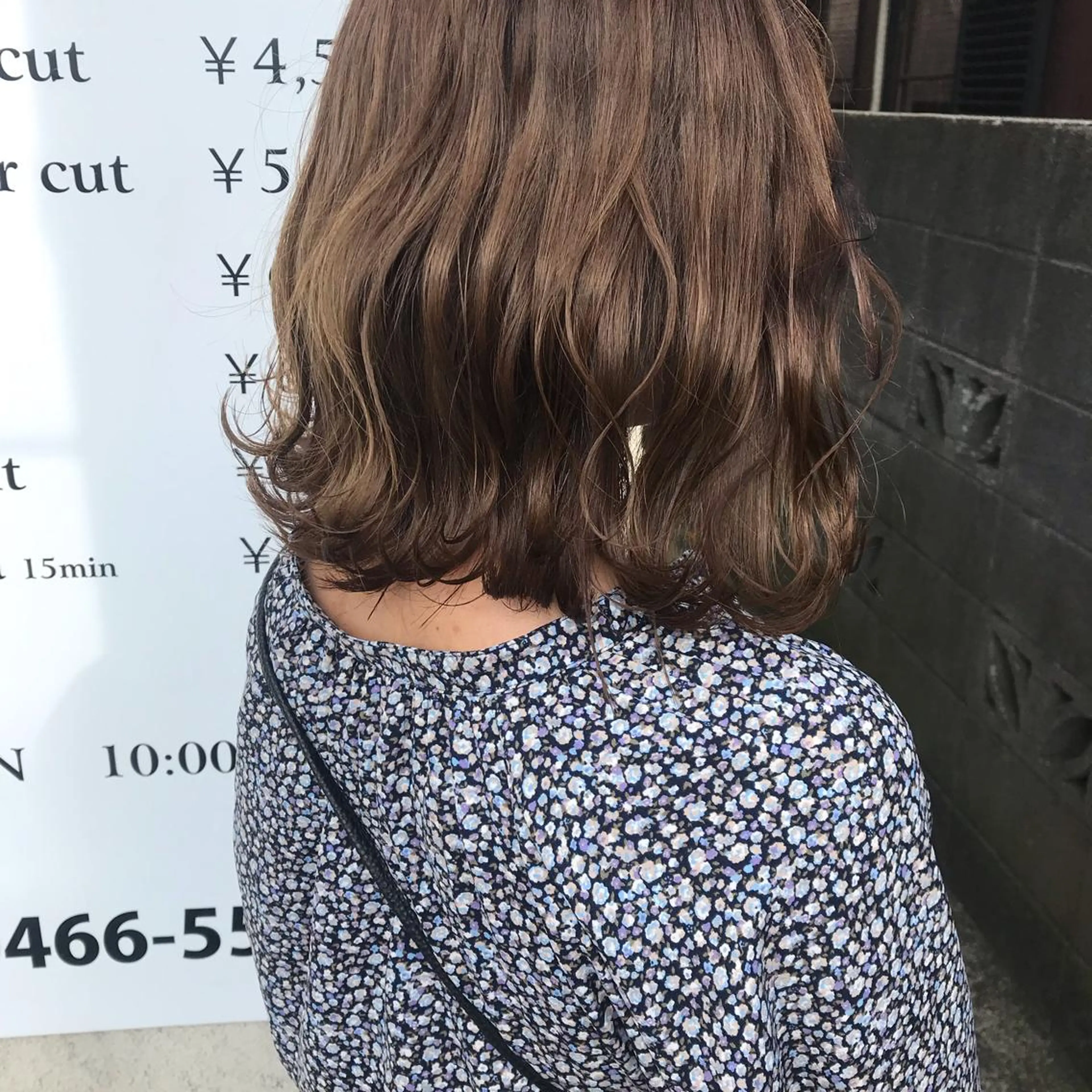 ミディアム riho/ブリーチ/ デザインカラー/辻堂のヘアスタイル