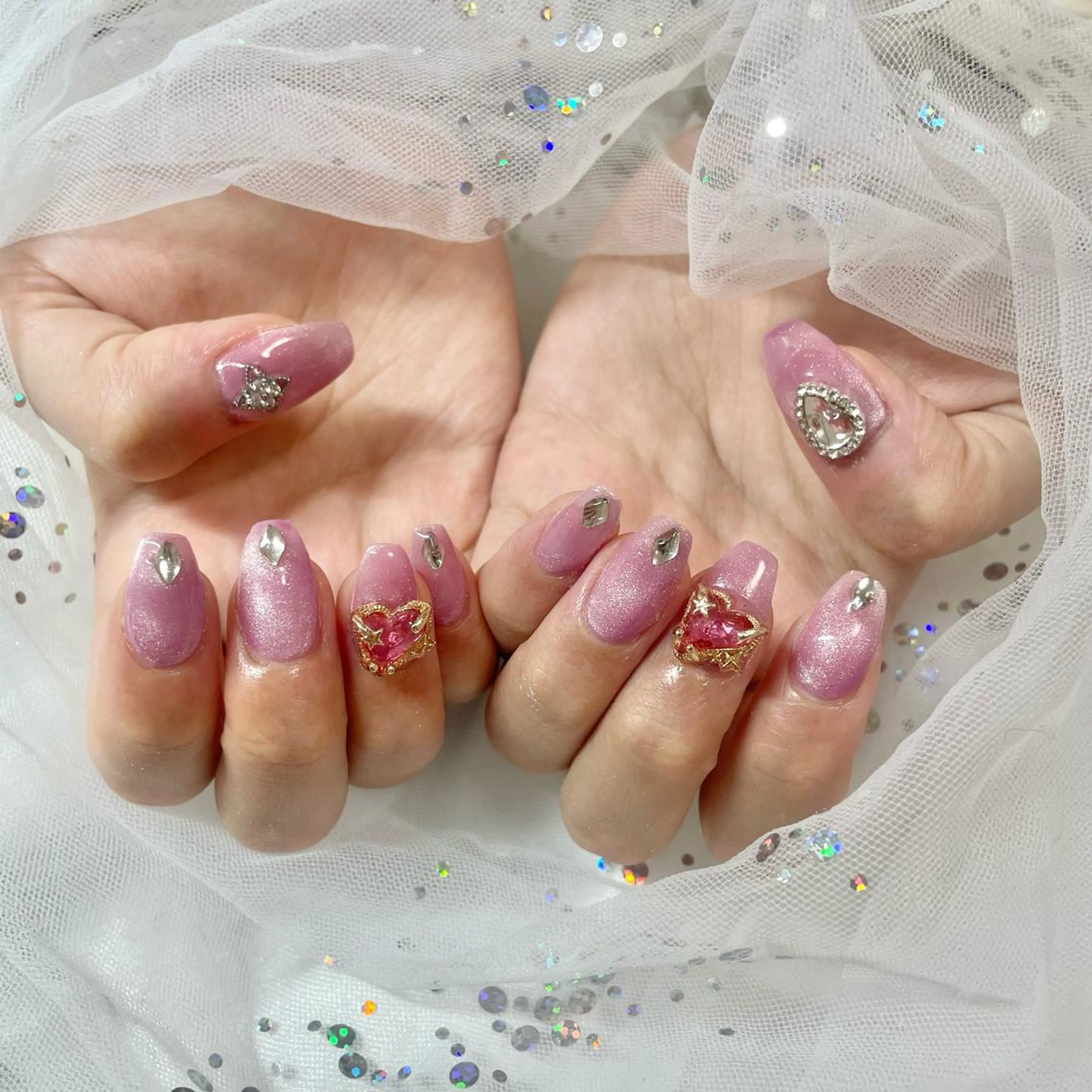 ネイル ハンドネイル フットネイル 🎀AYAKO 🎀中韓ネイルのネイルデザイン