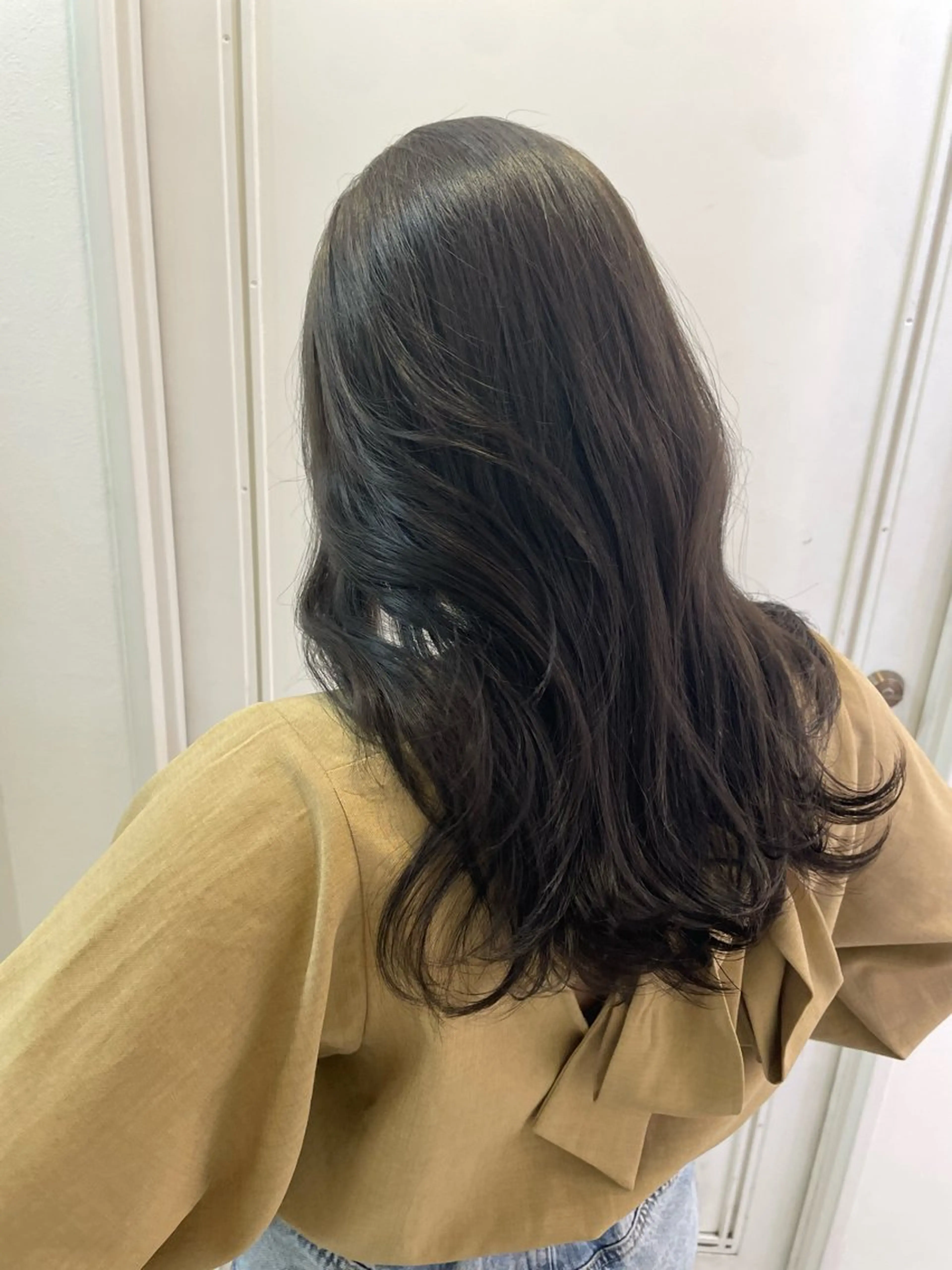 ロング カラー レイヤーカット marshu梅田所属・Hana ♡ marshu梅田のヘアスタイル