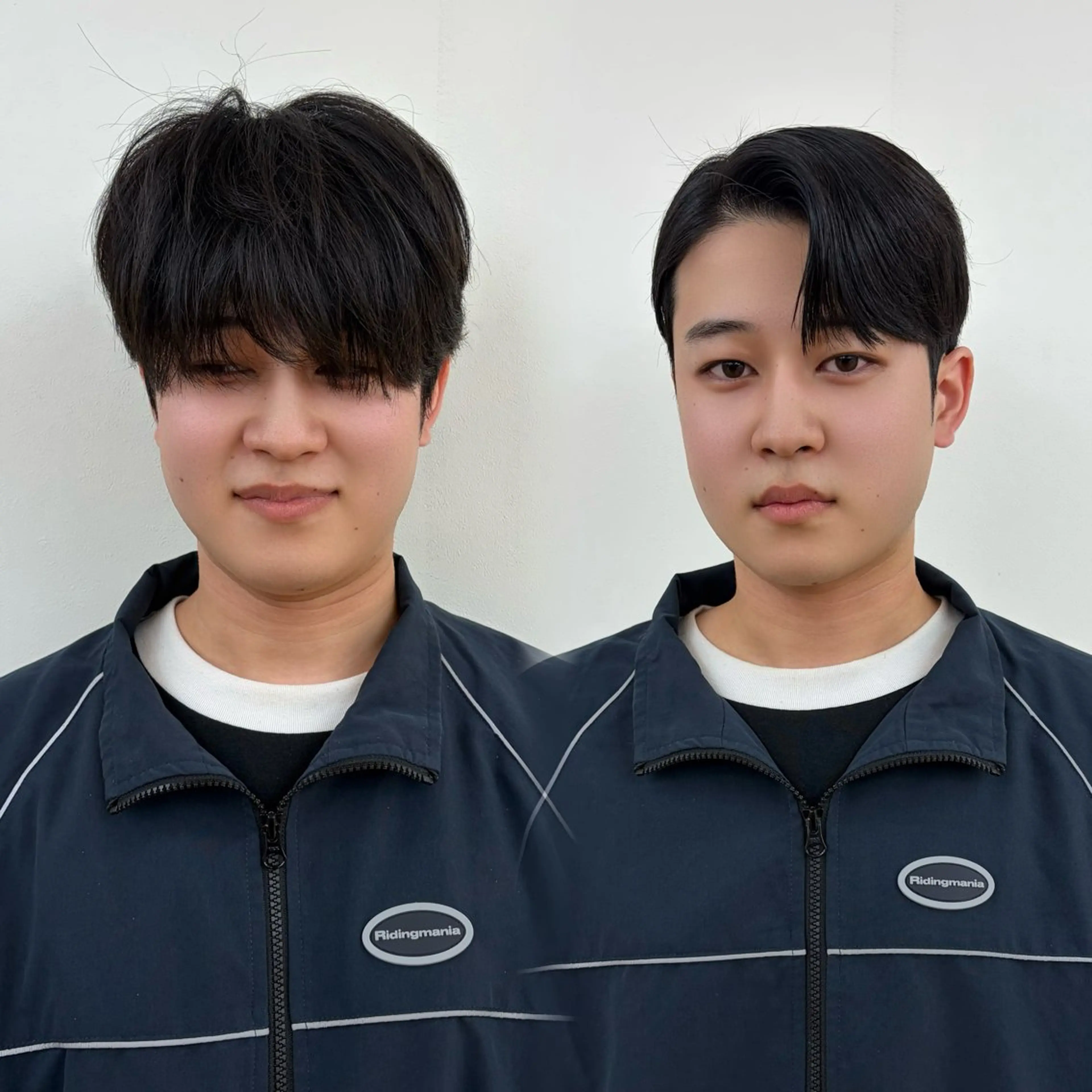 メンズ センターパート ダウンパーマ メンズ韓国風 メンズパーマ カット パーマ 韓国ヘア特化🇰🇷 NATSUKIのヘアスタイル