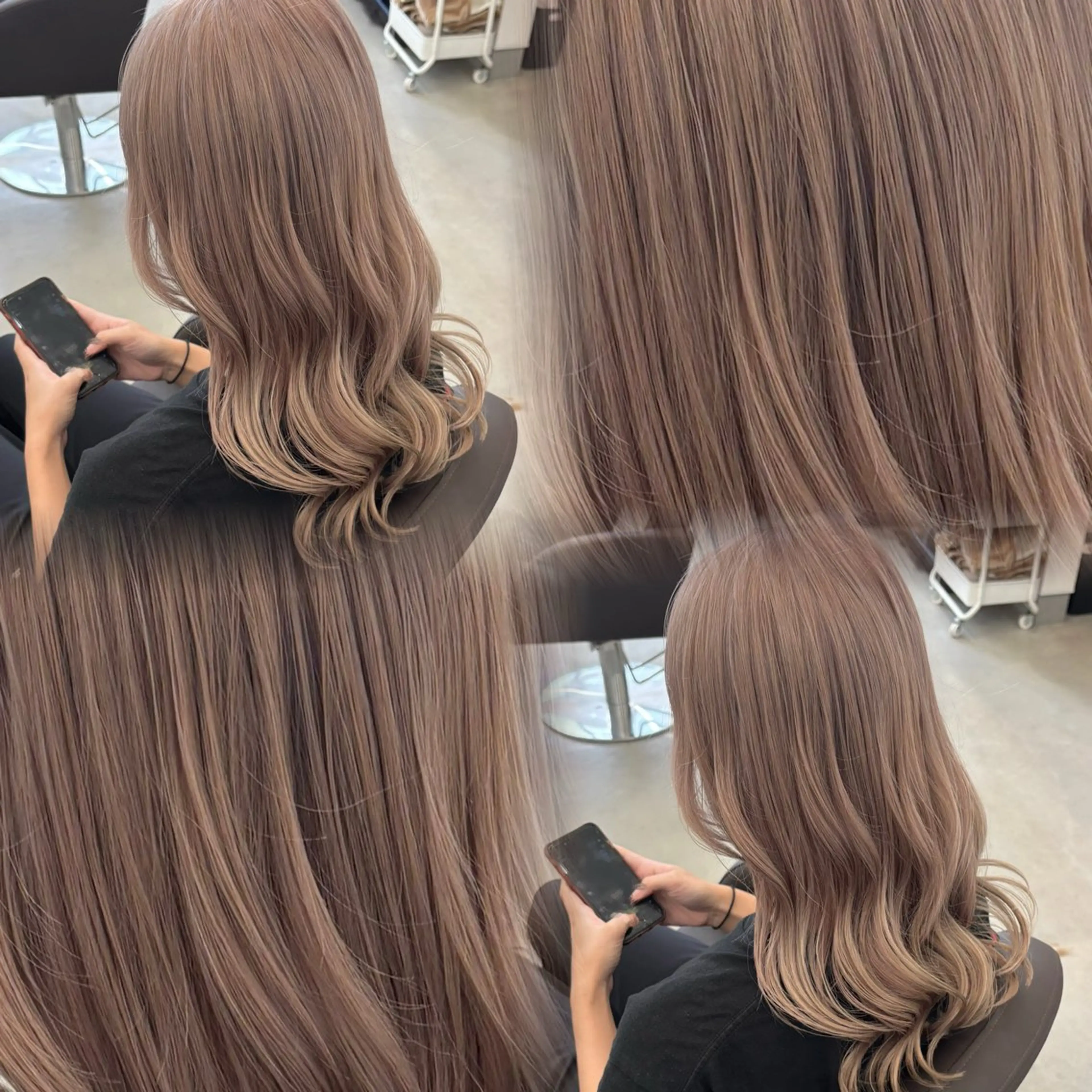 セミロング カラー - aiko -のヘアスタイル