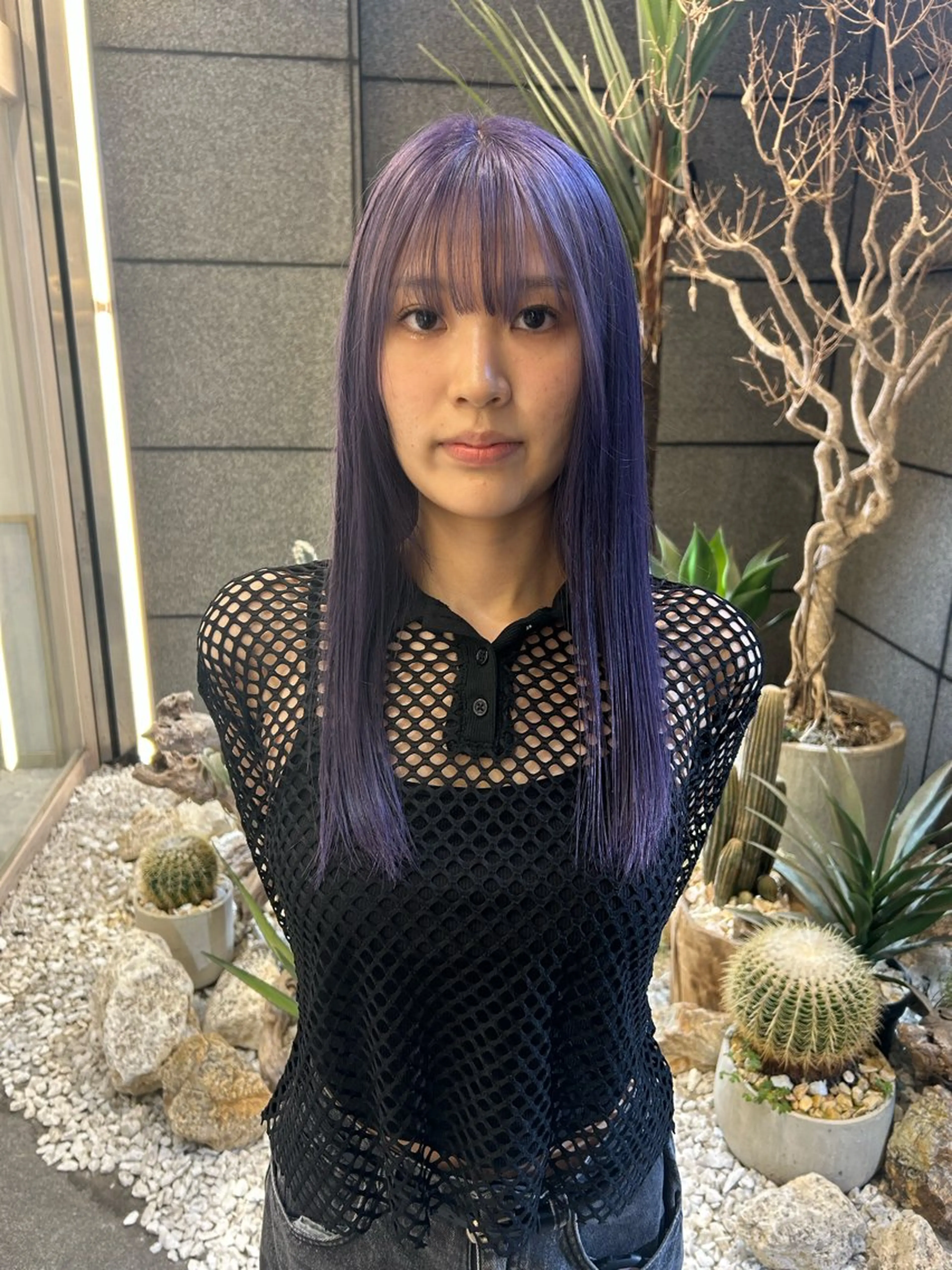 ロング カラー ヘアカラー トリートメント 透明感ツヤカラー コトノ🫧のヘアスタイル