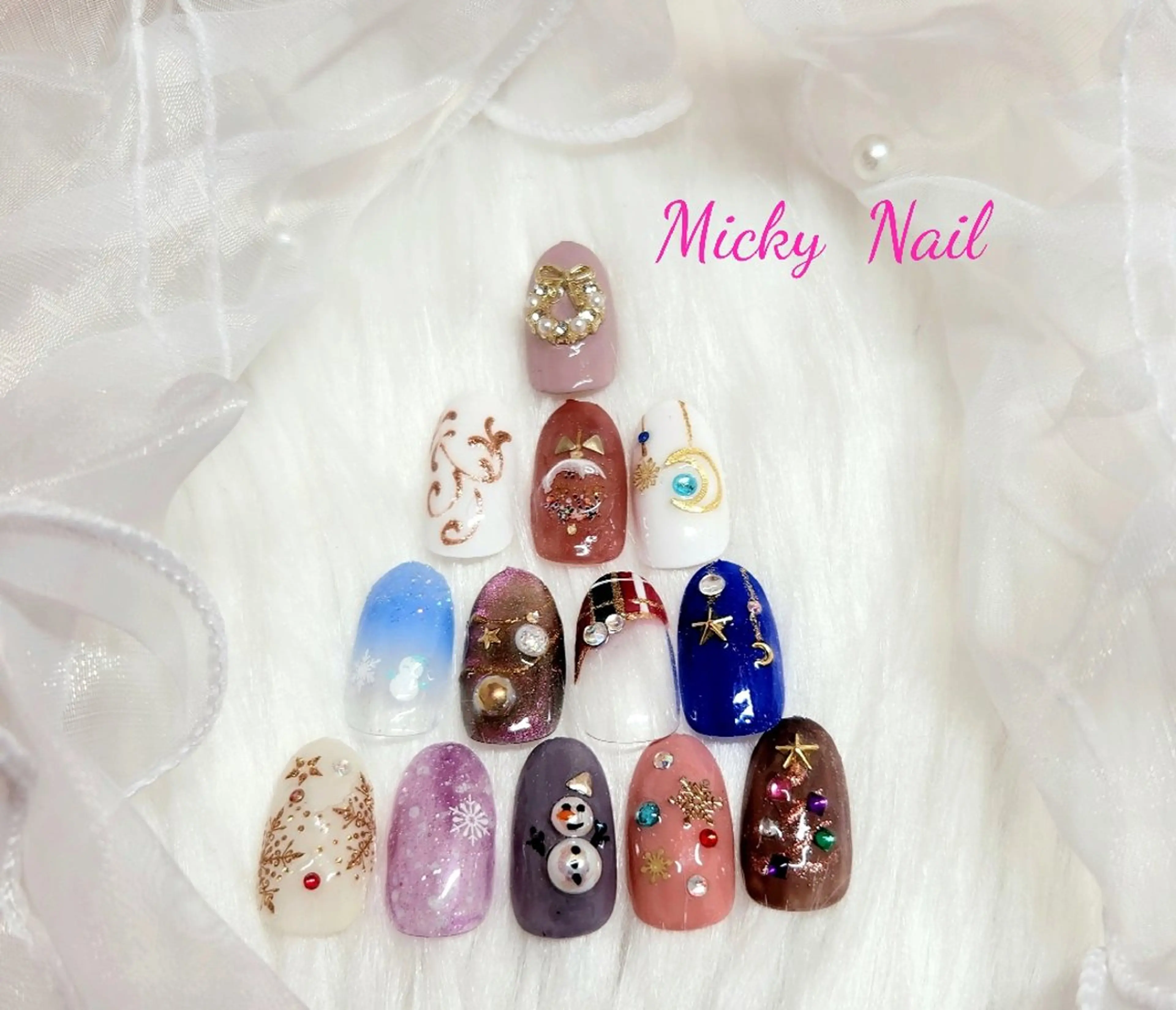 ネイル アートネイル Micky nail chikushinoのネイルデザイン