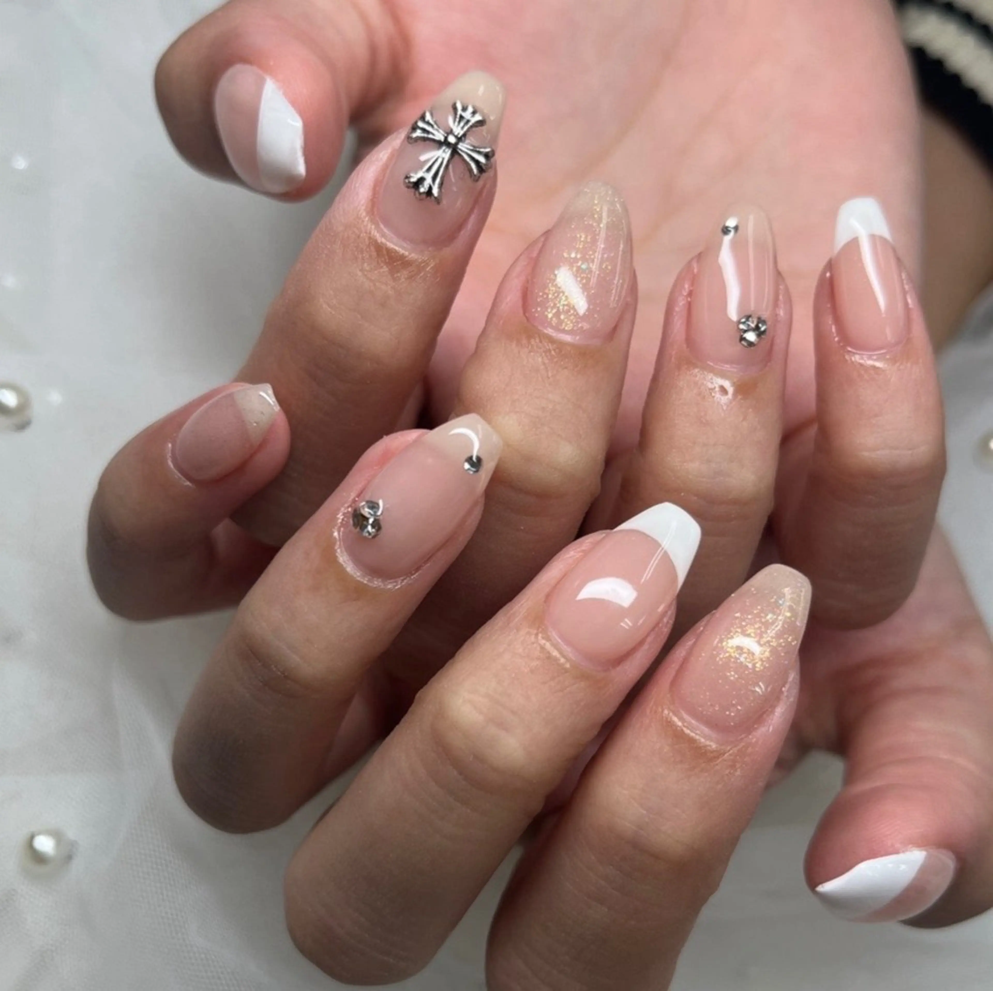 ネイル ハンドネイル tener 🖤yua🖤のネイルデザイン