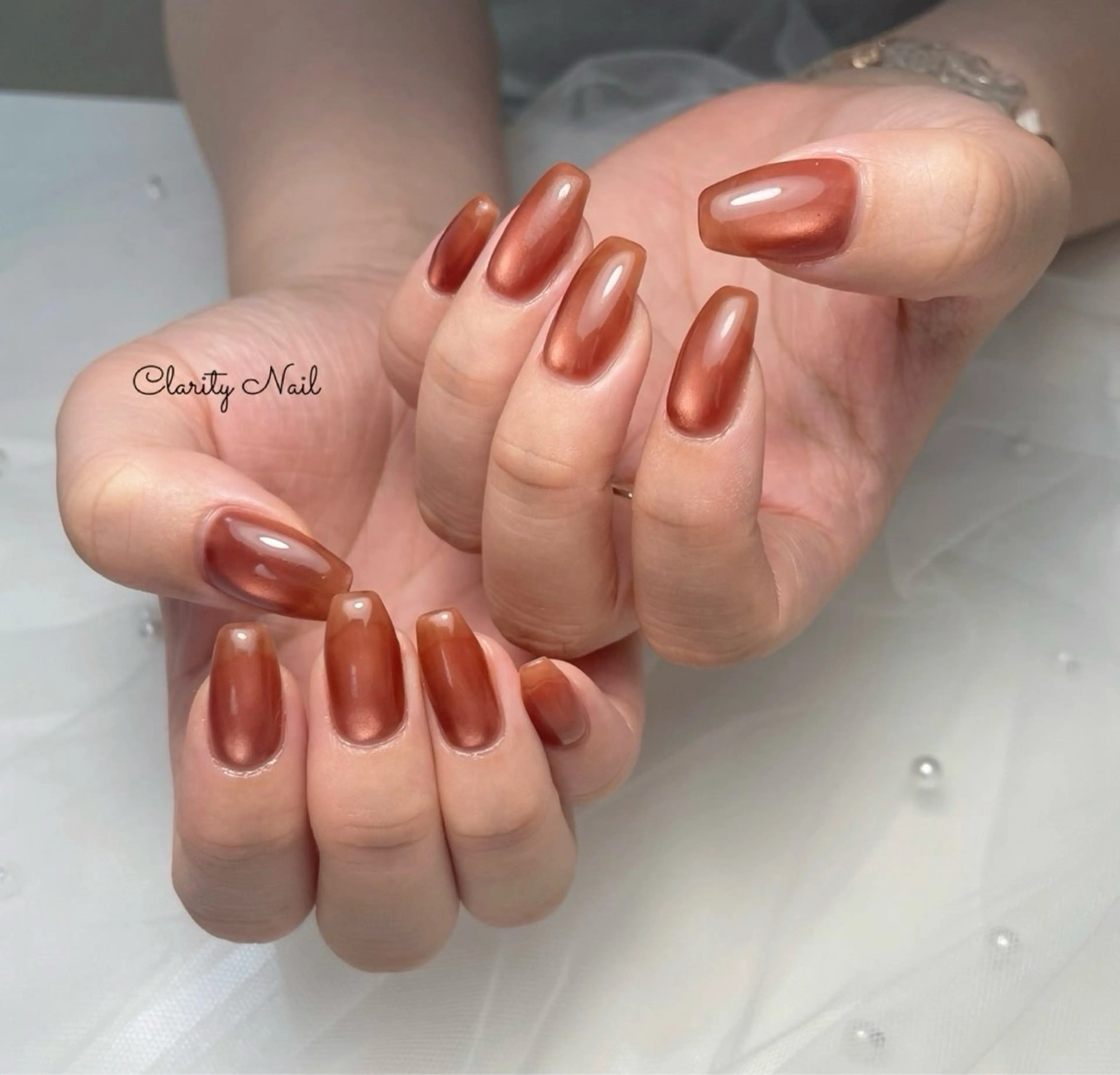ネイル ワンカラーネイル ハンドネイル Clarity Nailのネイルデザイン