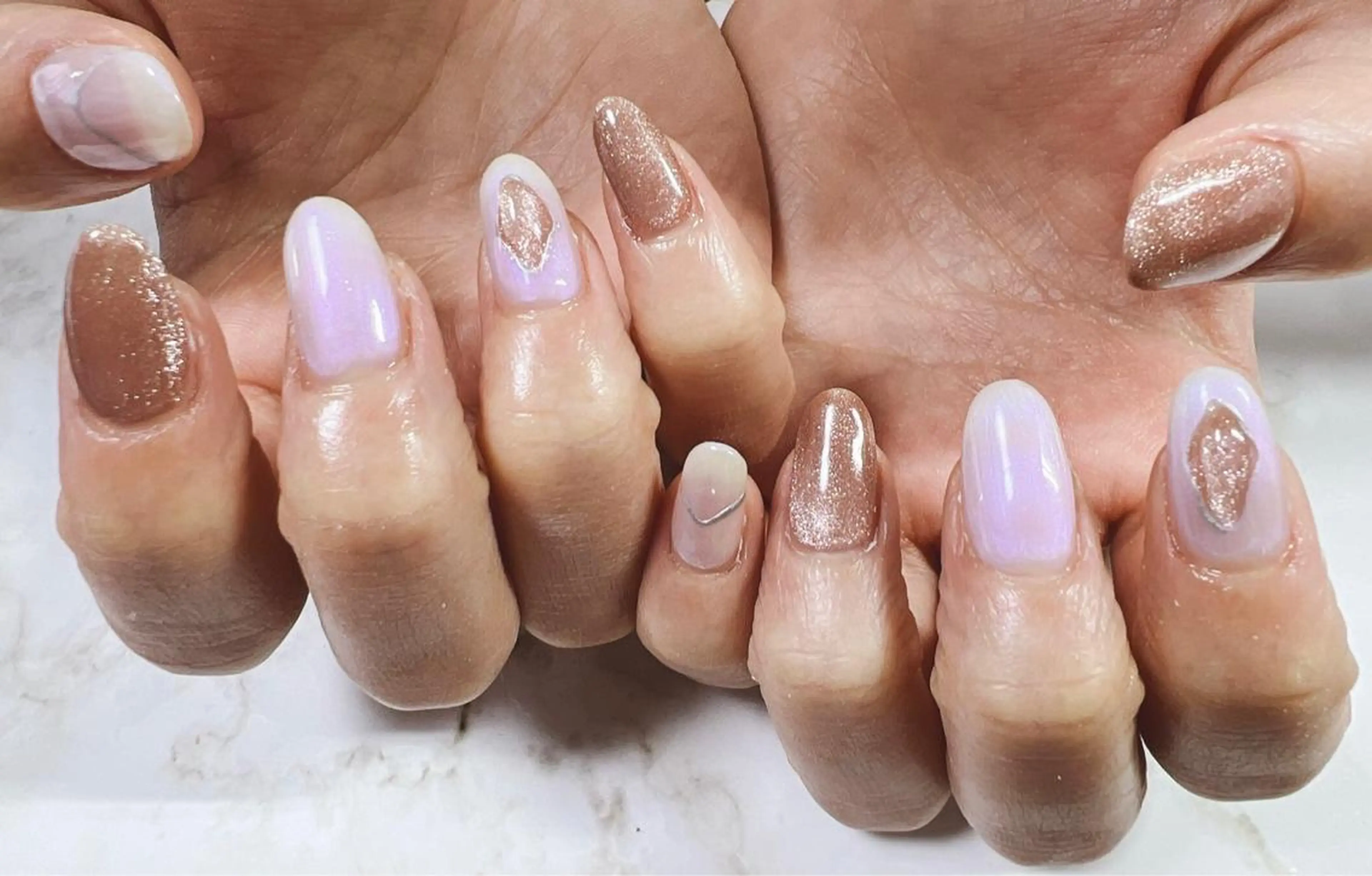 ネイル ハンドネイル Mogu nail 二子玉川のネイルデザイン