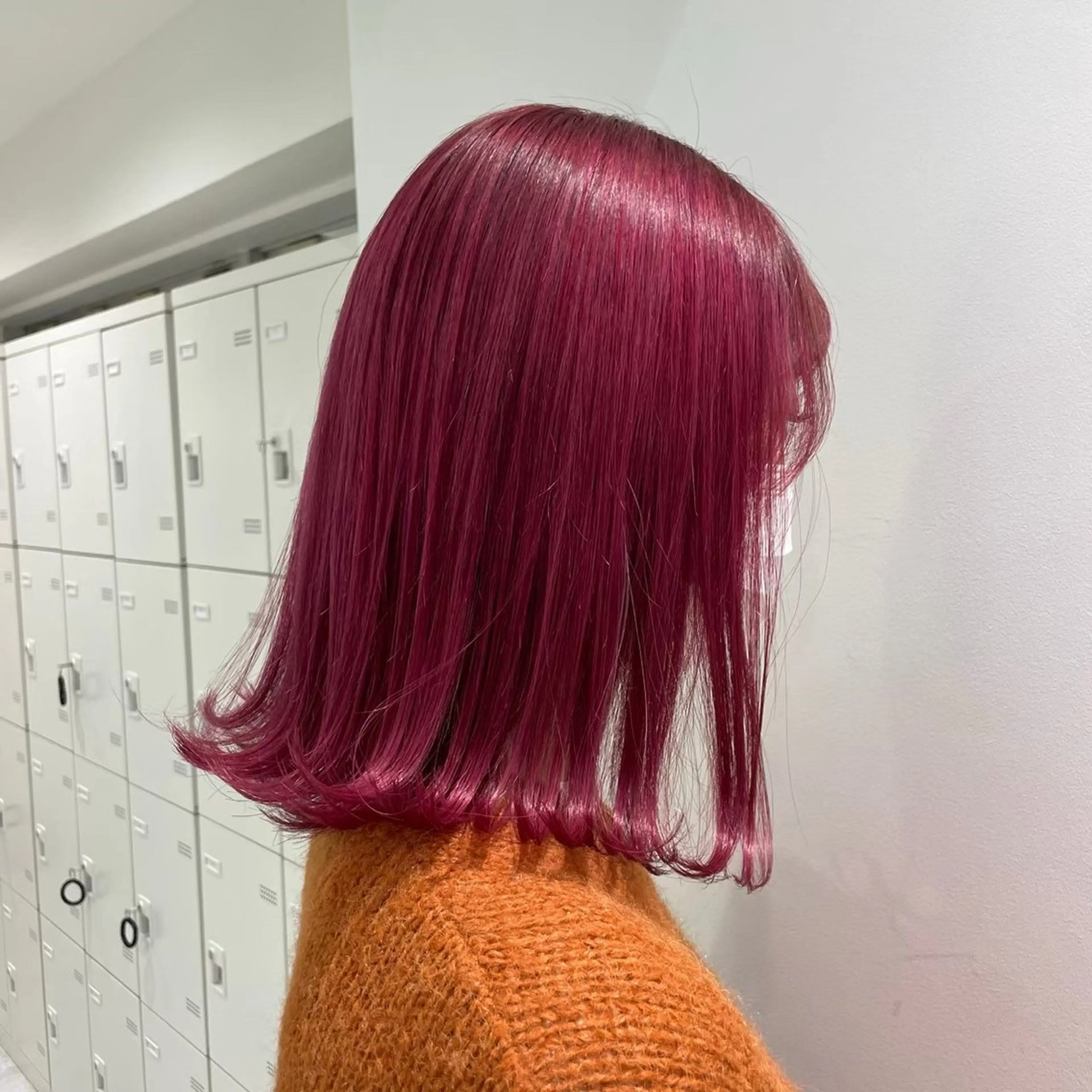 ミディアム カラー ヘアカラー 🎀Girly艶髪 暖色🎀Harukaのヘアスタイル