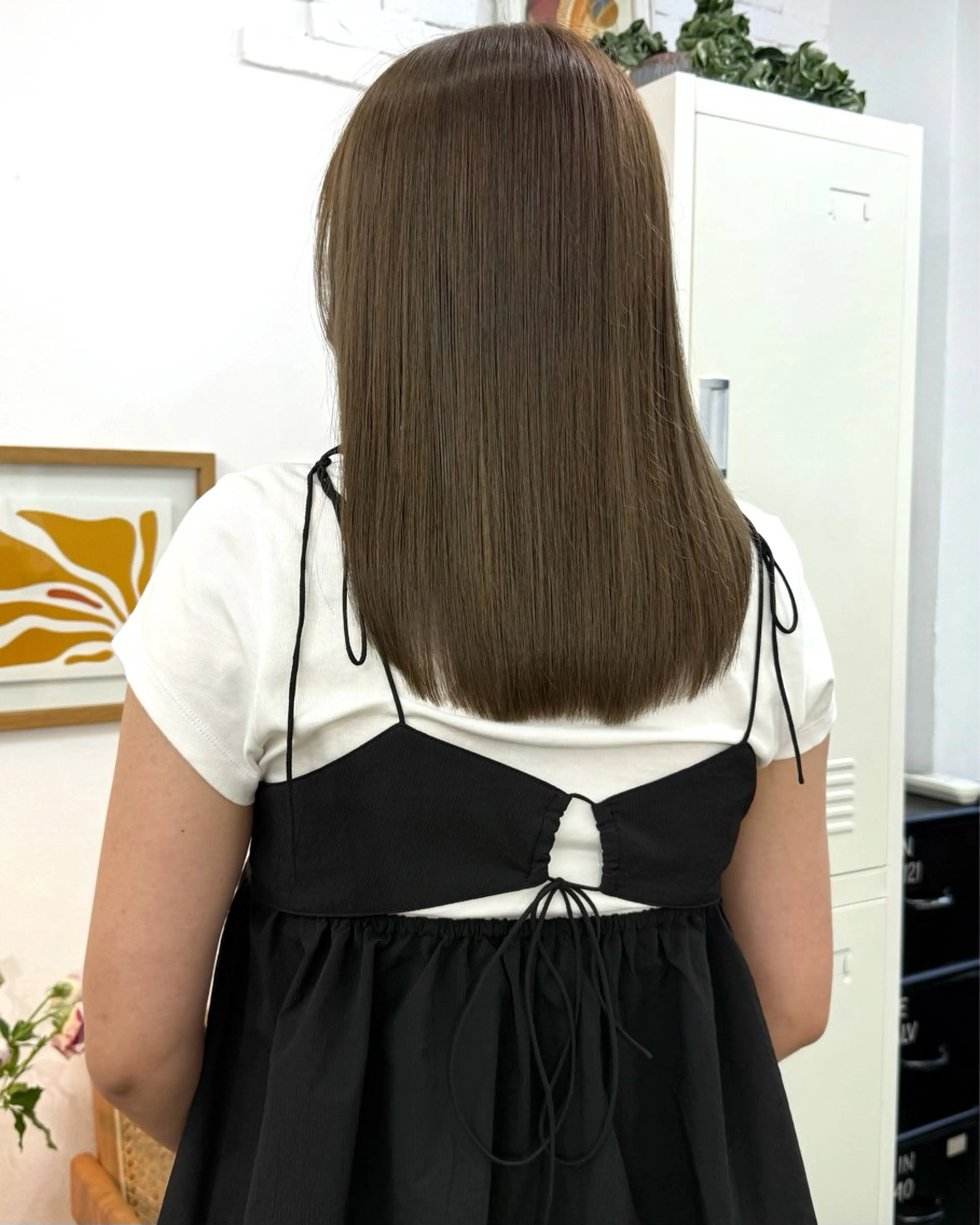 ミディアム ヘアカラー トリートメント ✨髪質改善✨原宿 えのもと　はなのヘアスタイル