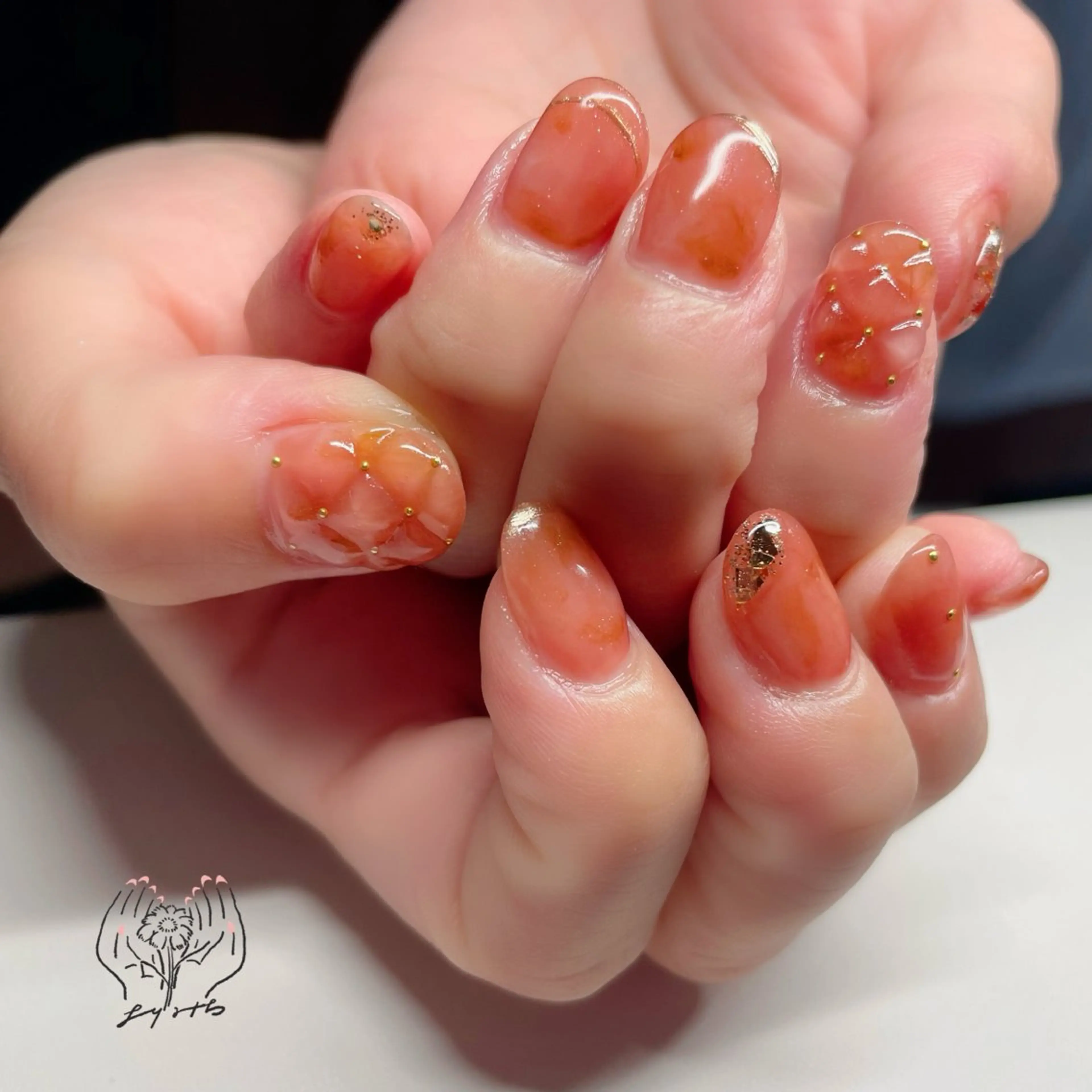 ネイル ハンドネイル フットネイル よりみち ネイルのネイルデザイン