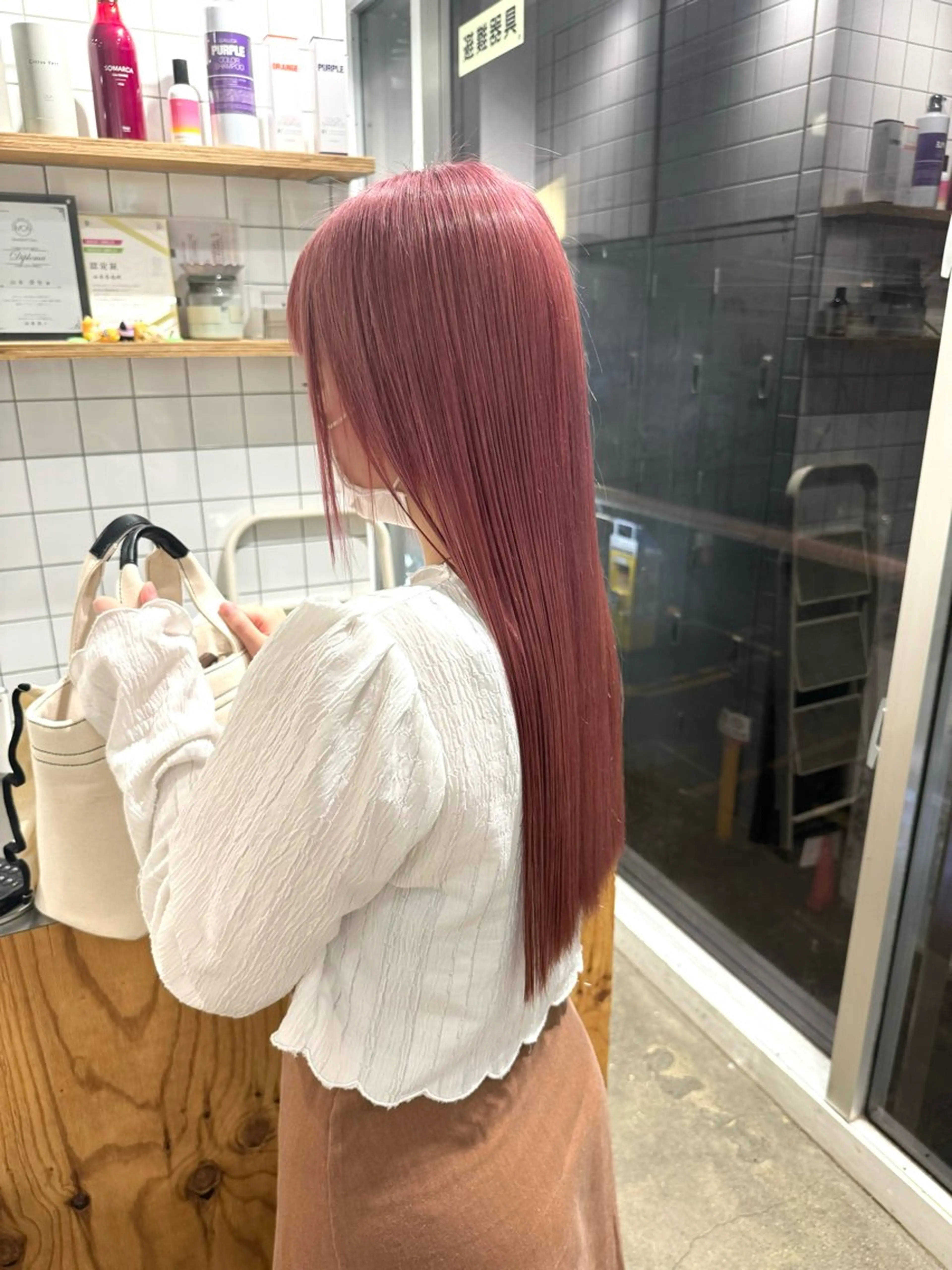 ロング ヘアカラー JUNYA 海外ガールヘアのヘアスタイル