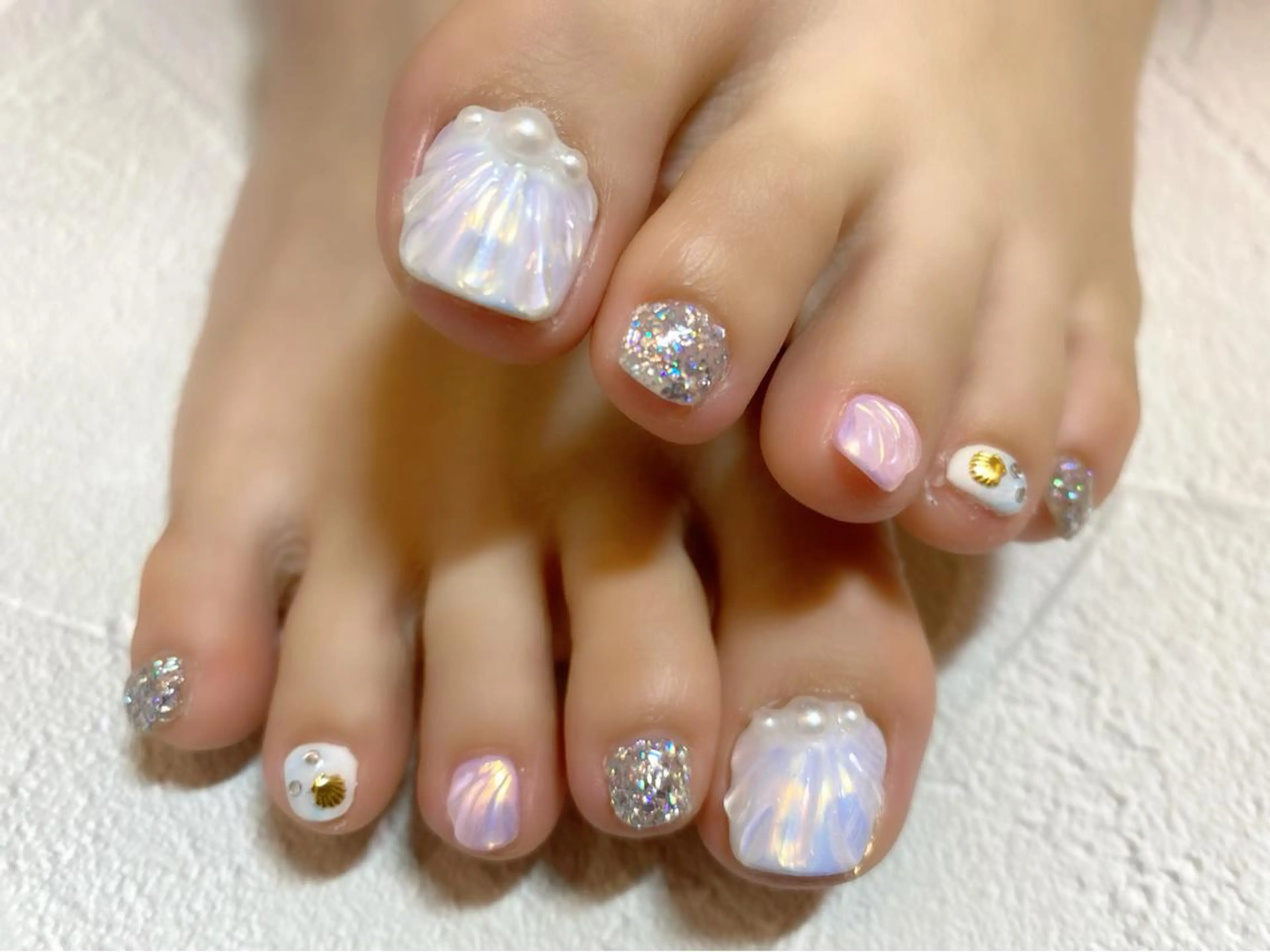 ネイル フットネイル GO TODAY SHAiRE SALON所属・✨kitamura rie✨のネイルデザイン