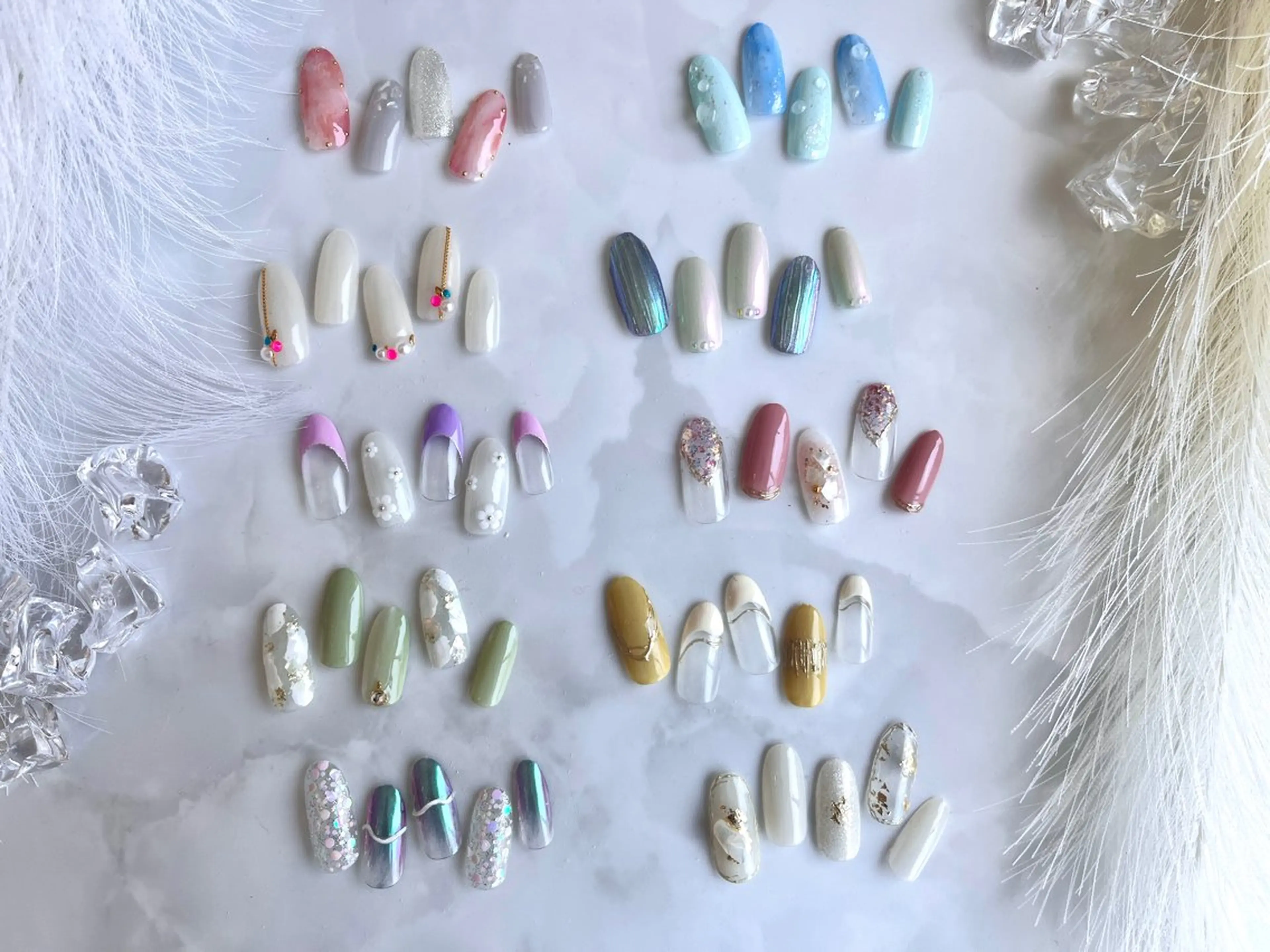 ネイル フットネイル ハンドネイル Nail salon LuaRのネイルデザイン