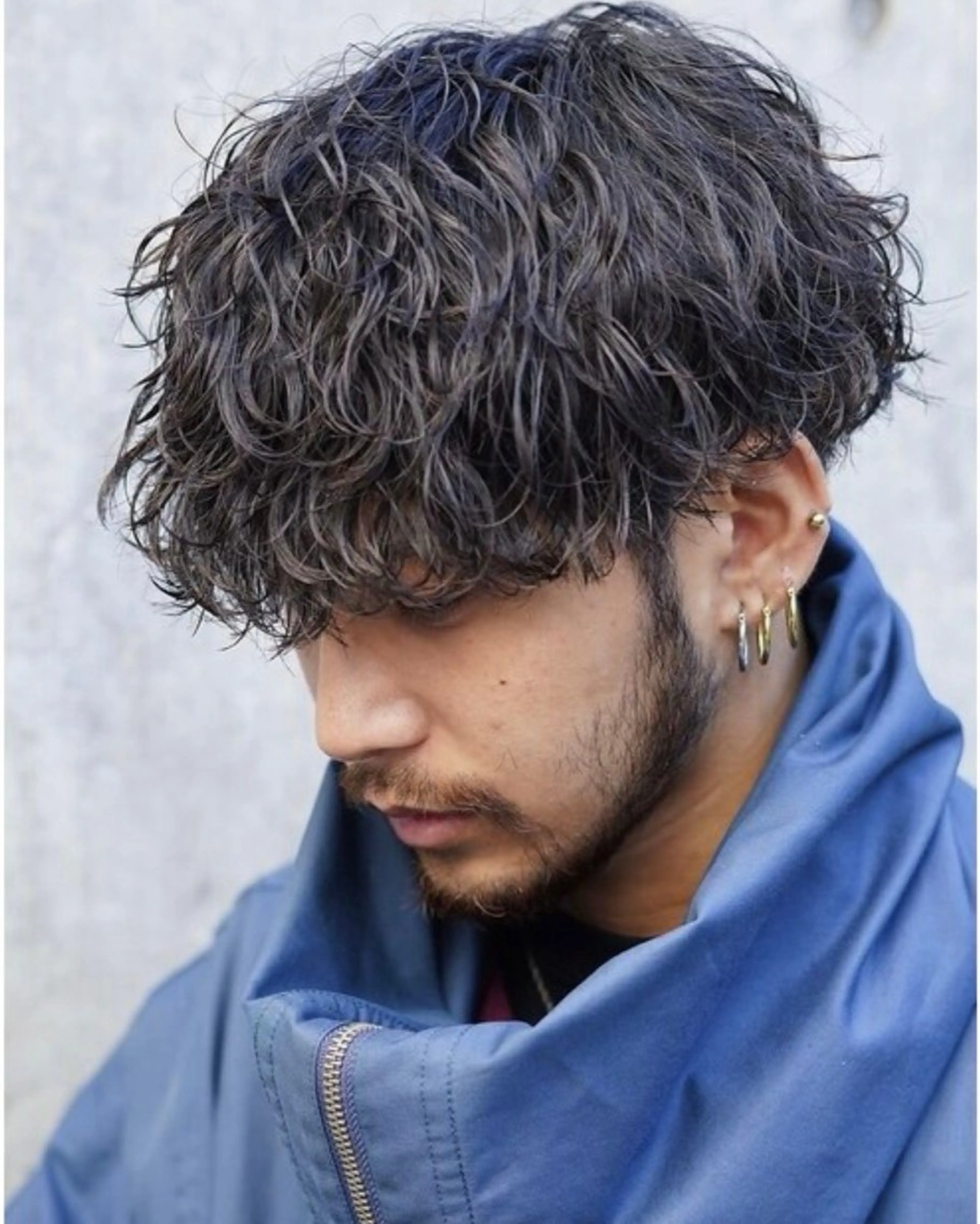 パーマ メンズ カット パーマ 名古屋メンズカラー 特化小林我修のヘアスタイル