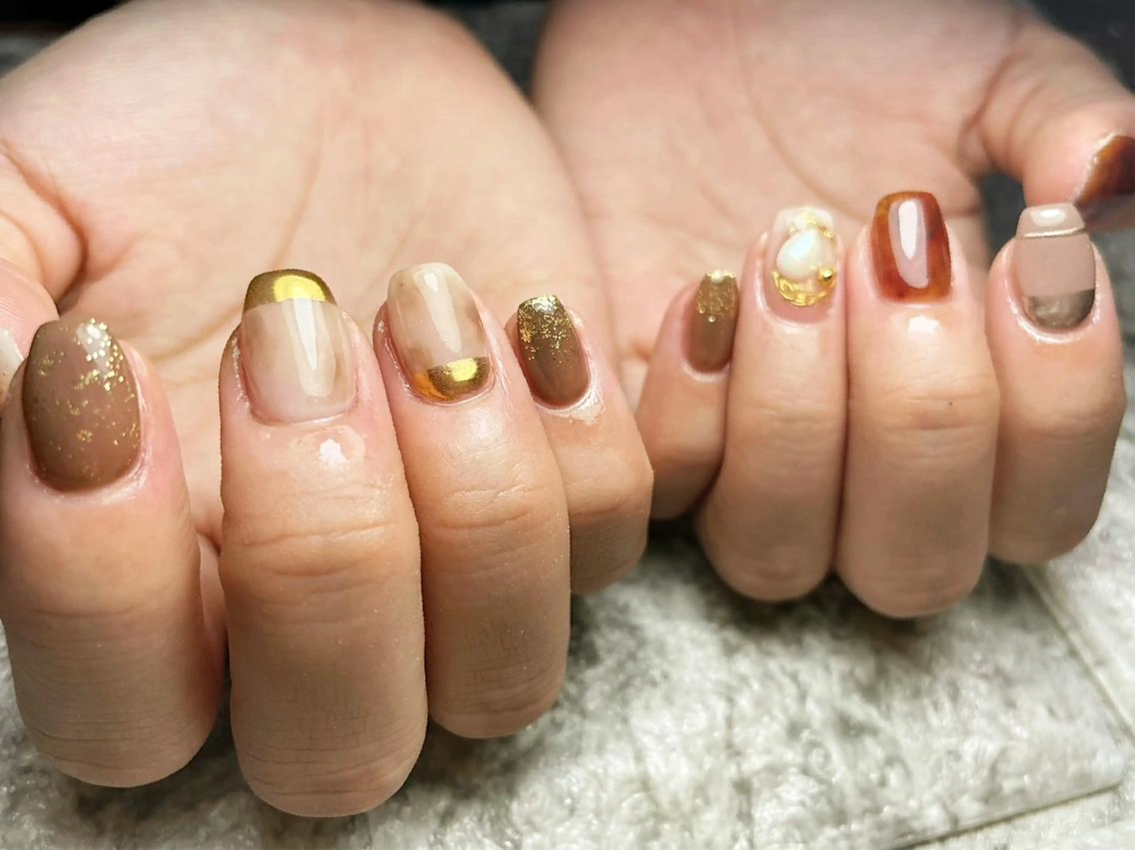 ミディアム Iwasaki Maiのネイルデザイン