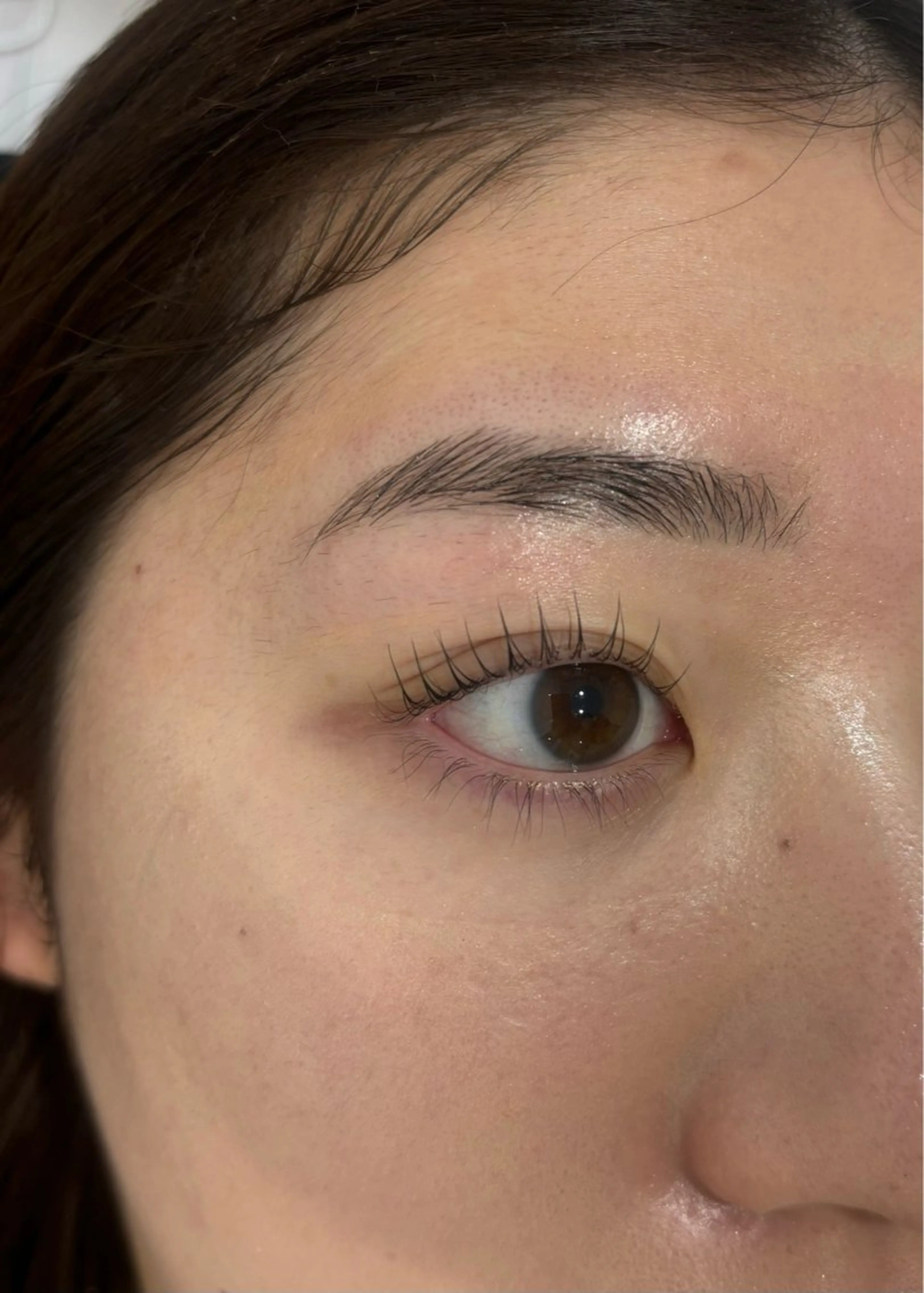 《大人気トータルコース》上下パリジェンヌ+眉毛wax 10550円メーテル+500円の写真