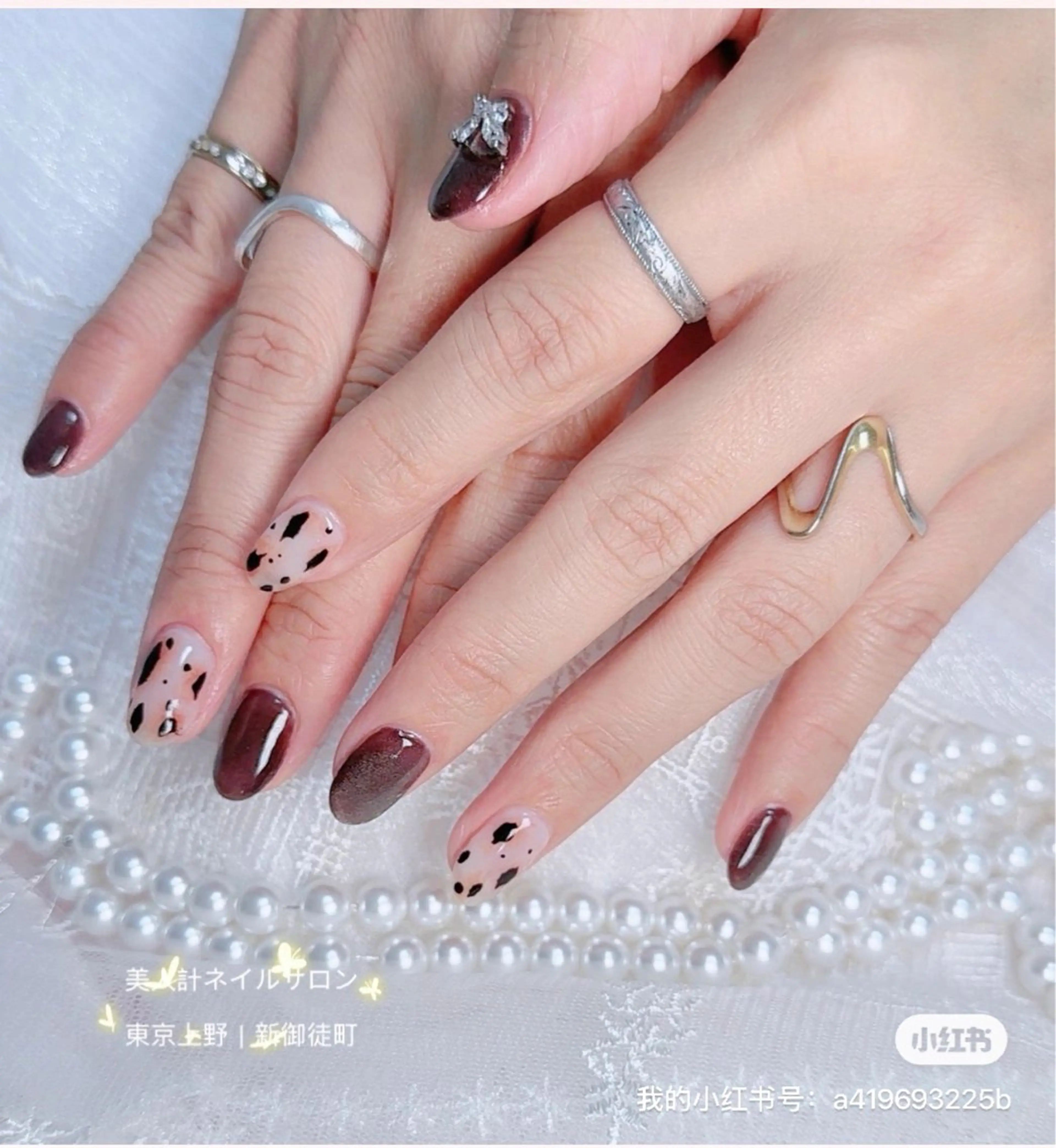 ネイル アートネイル ハンドネイル 美人計ネイルサロン所属・中山 美月のネイルデザイン