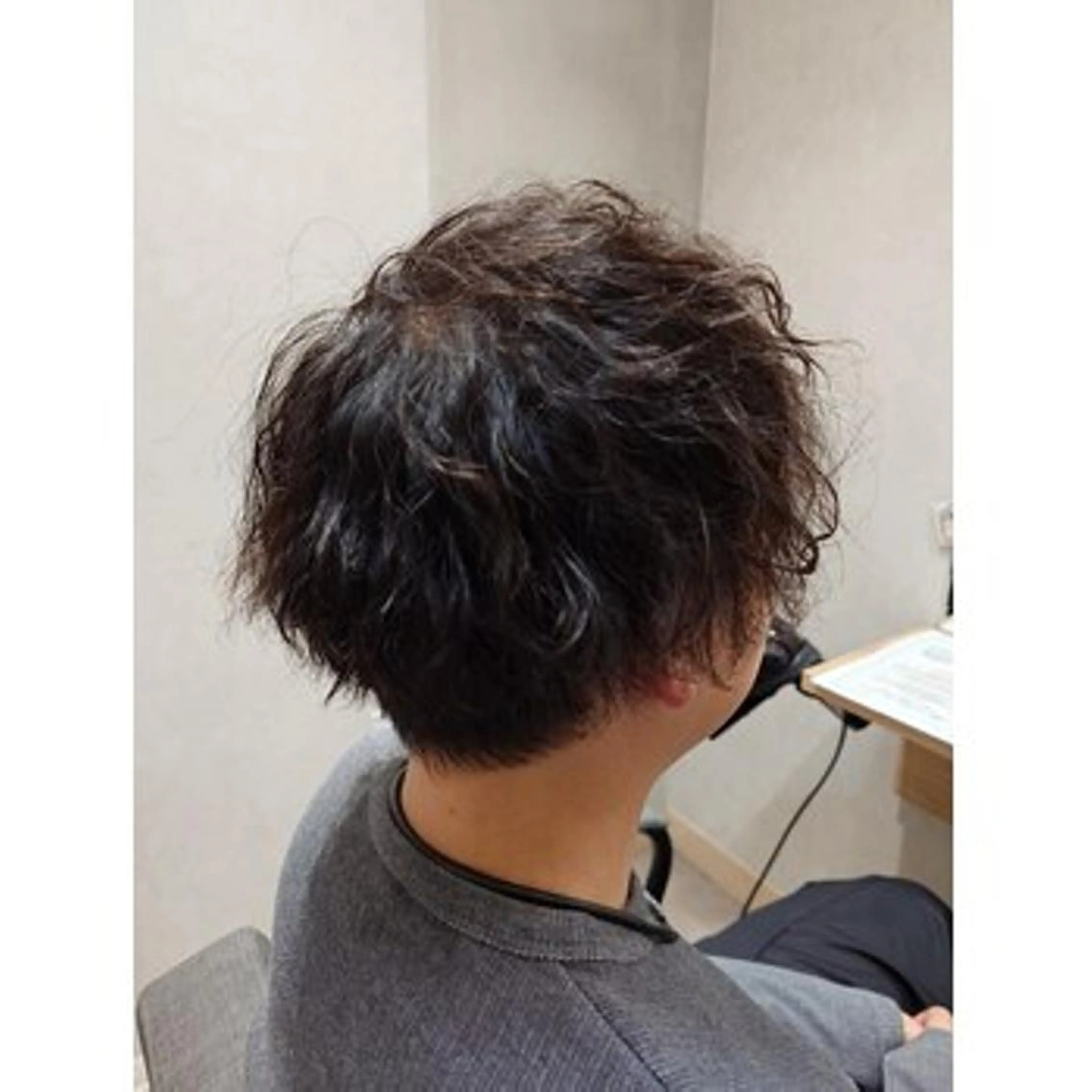 【メンズ限定】メンズカット＋ツイスパ＋ 電気ブラシ頭皮ケア¥13900の写真