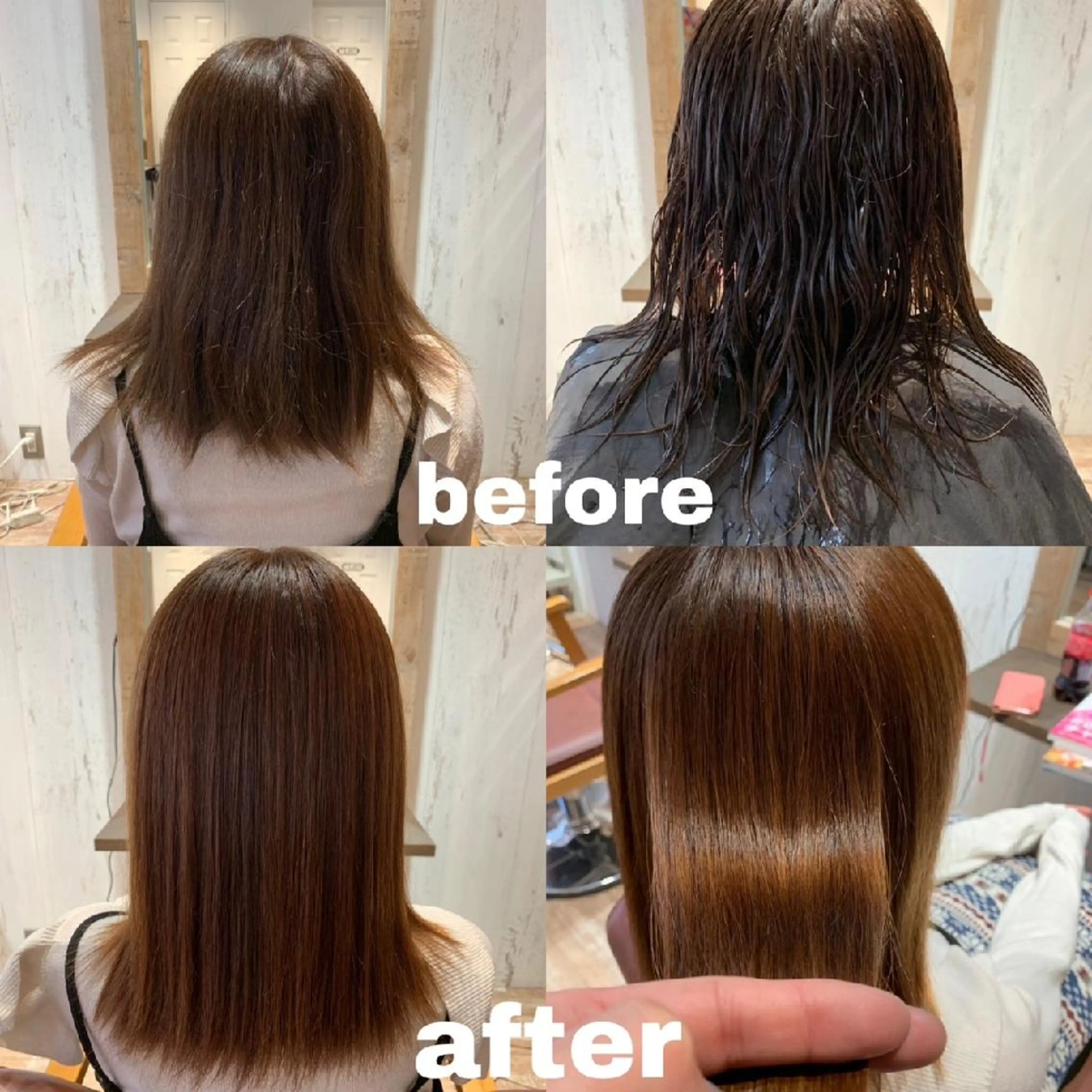 ミディアム 縮毛矯正 縮毛矯正 【Annie】古賀  将のヘアスタイル