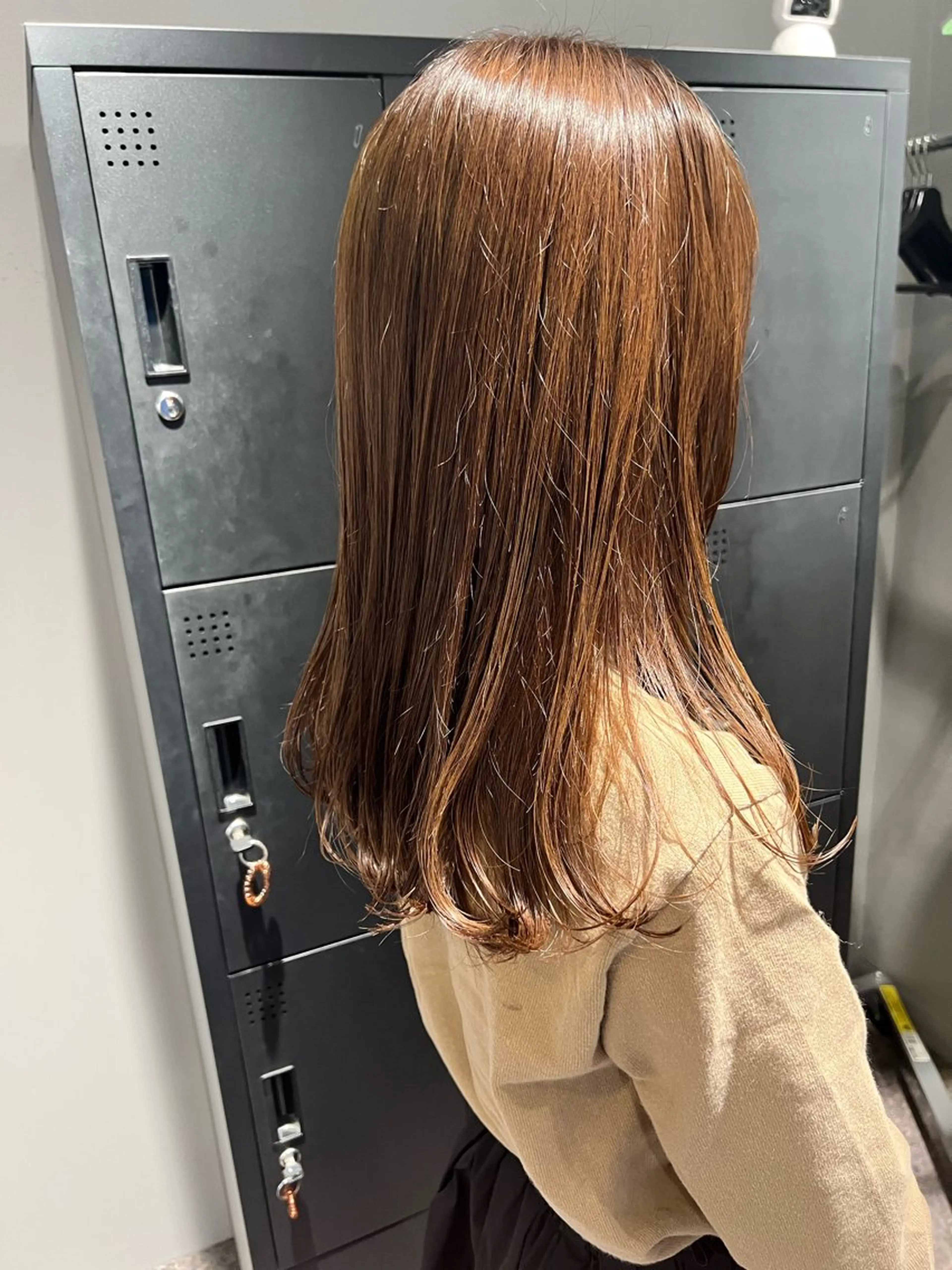 ロング カラー ブリーチ ブラウンカラー チョコレートブラウン イルミナカラー 髪質改善 カット ヘアカラー トリートメント OAK 中目黒のヘアスタイル