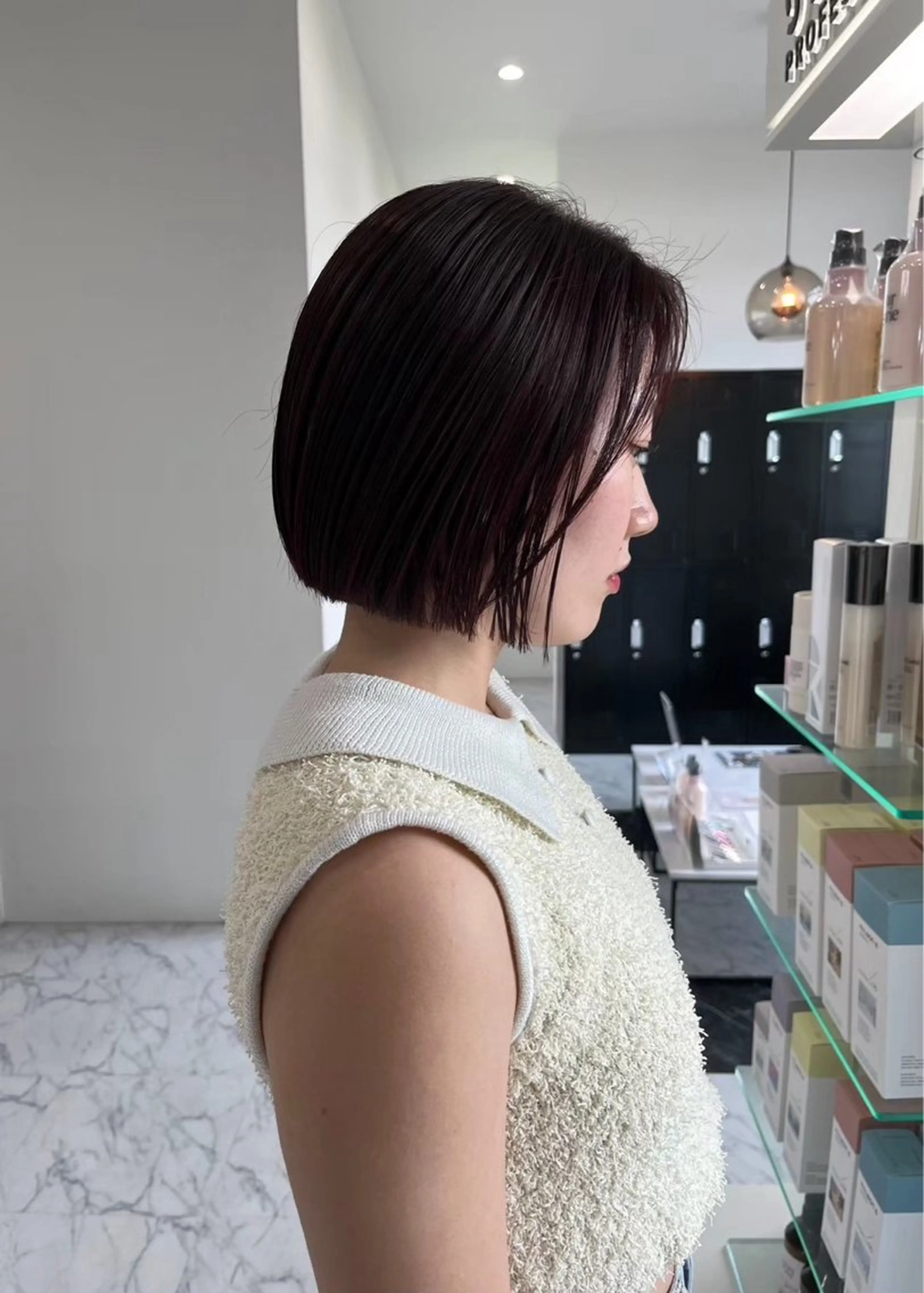カラー 石倉 茉倫のヘアスタイル